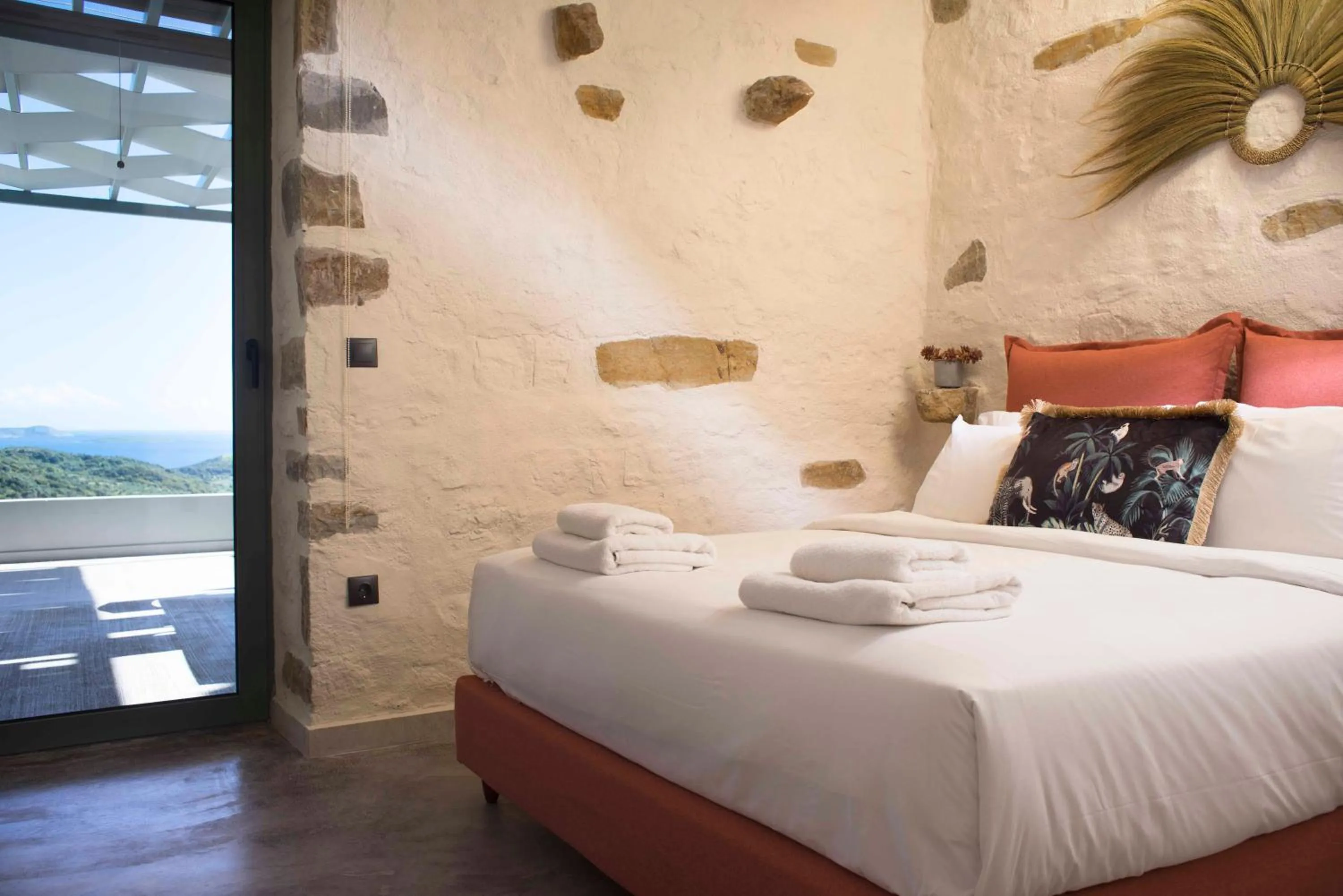 Bedroom, Bed in Afentiko Pigadi