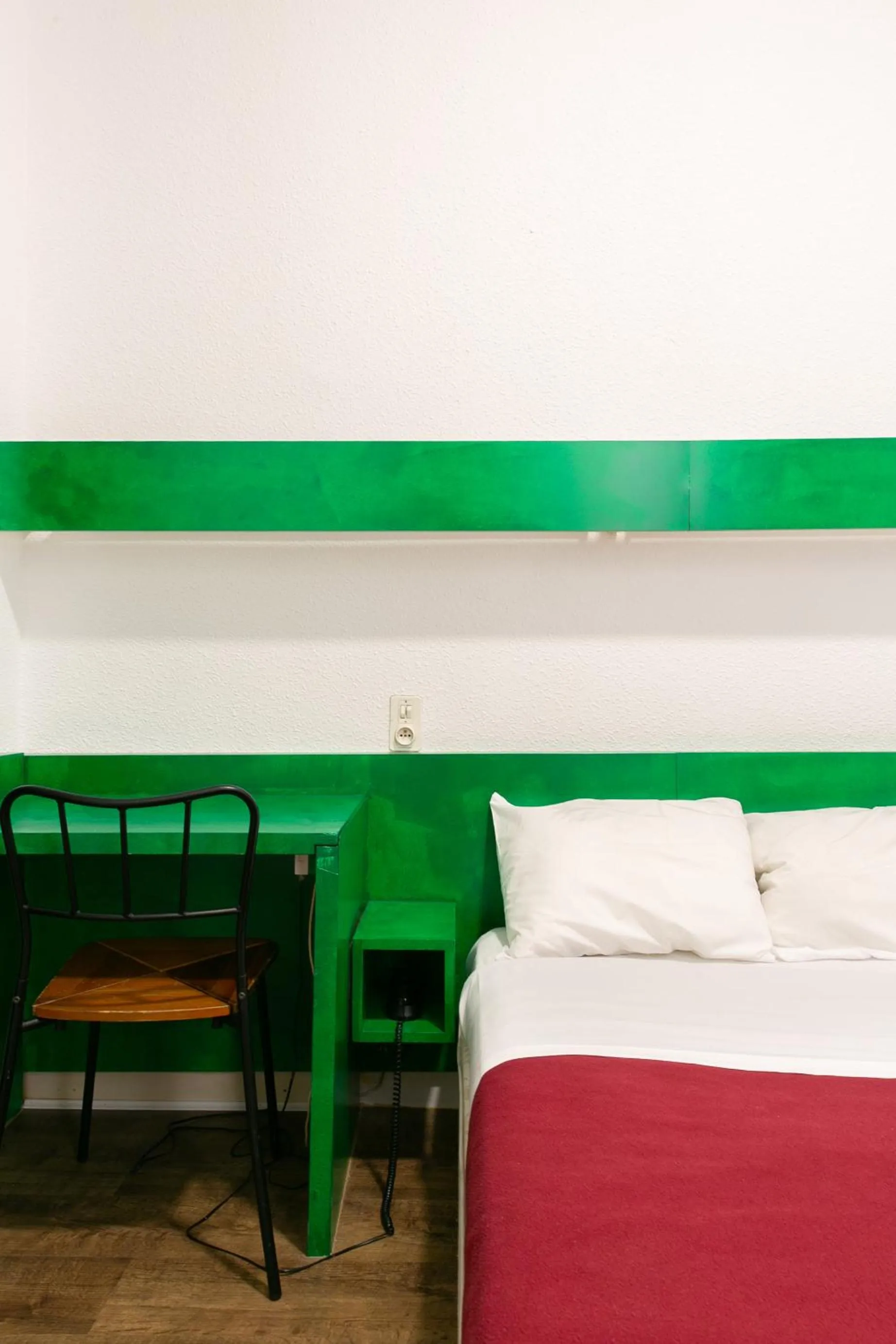 Bed in Hôtel De La Gare Nantes Station Hotel Nantes