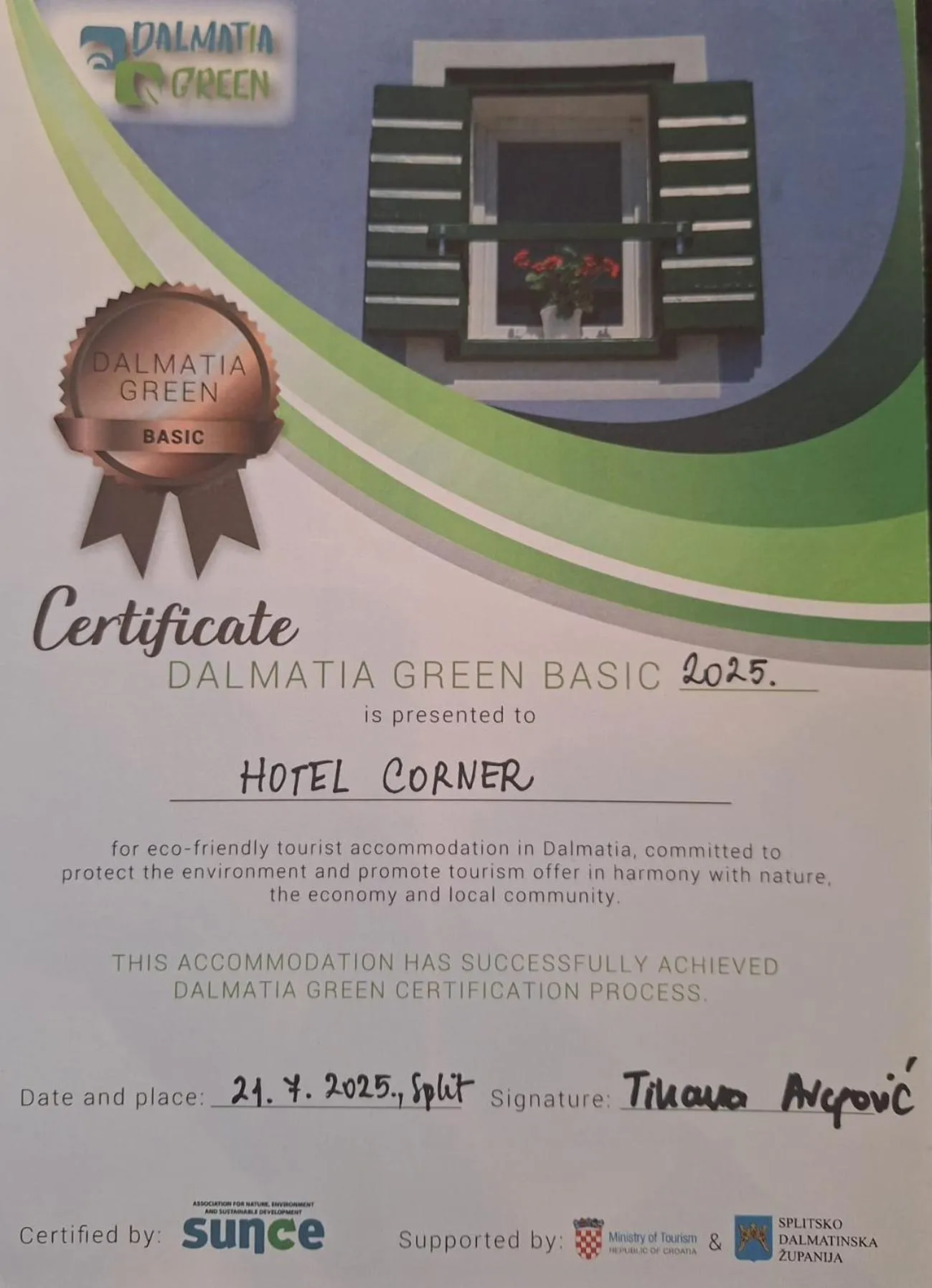 Property building in Hotel Corner