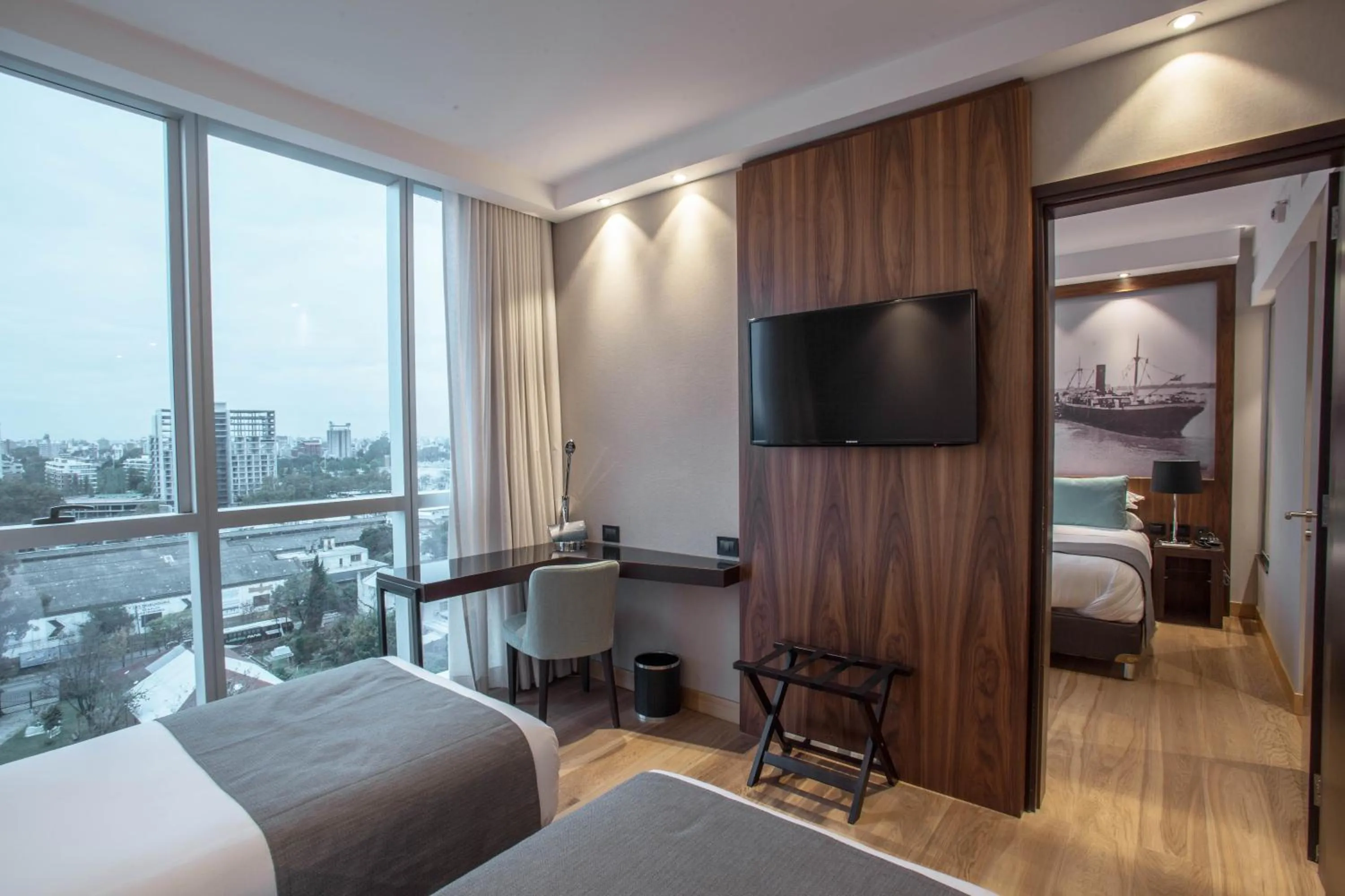 Decorative detail, Bed in Puerto Norte Design Hotel