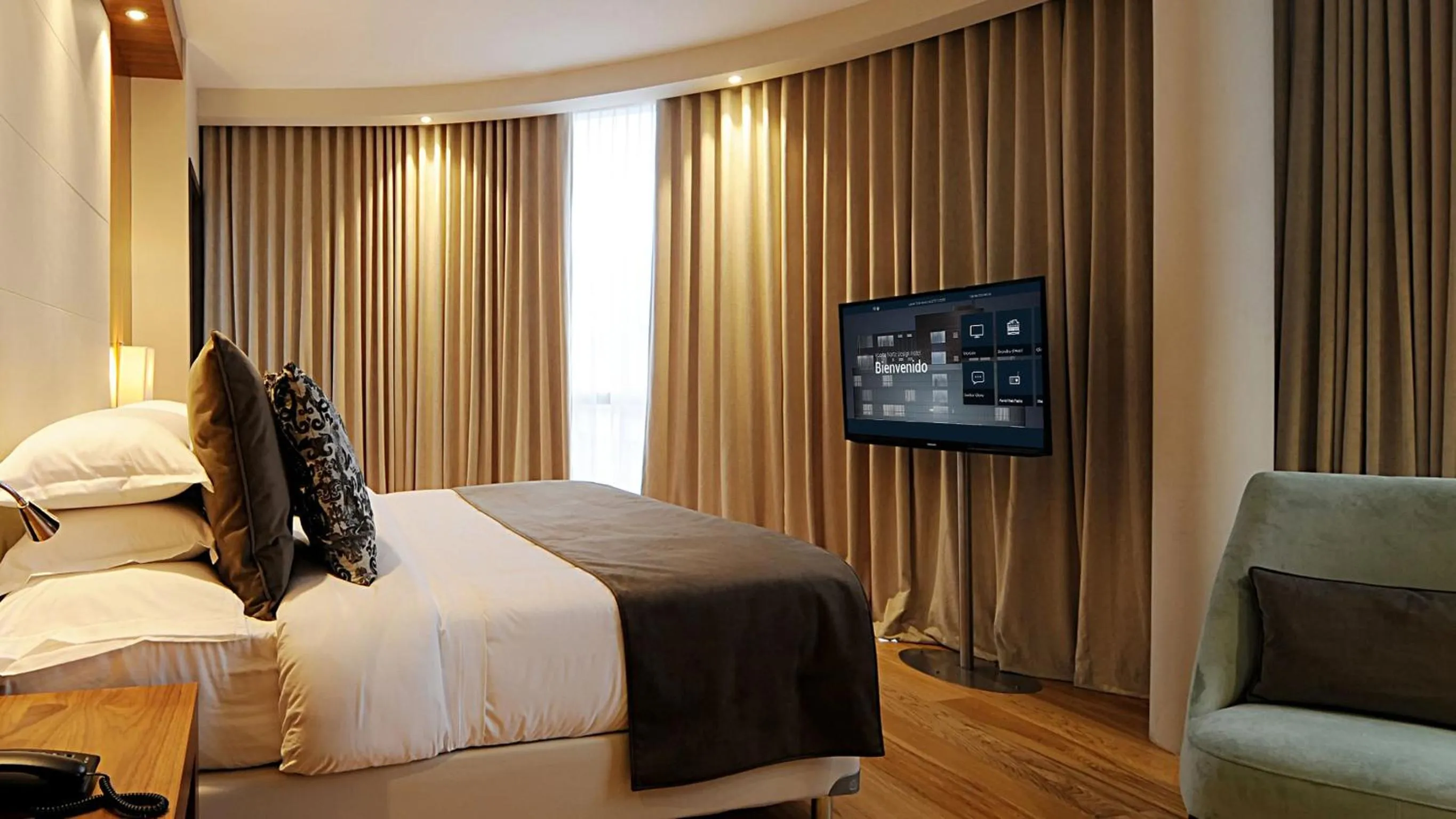 Bed in Puerto Norte Design Hotel