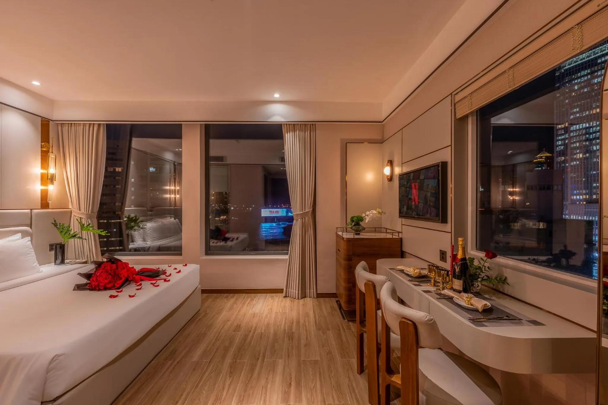 View (from property/room), Bed in Adora Mira Riverside