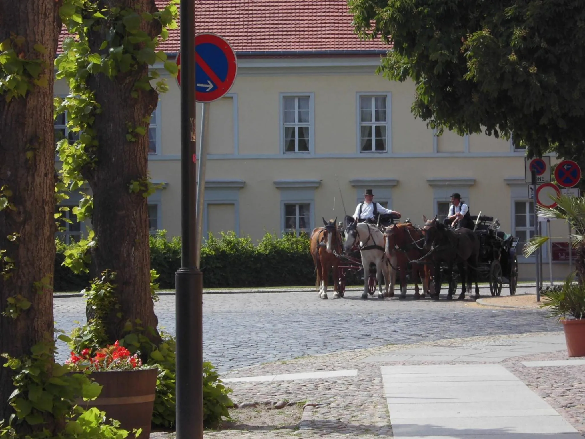 Nearby landmark in SchlossparkFerienwohnungen Rheinsberg mit Garten