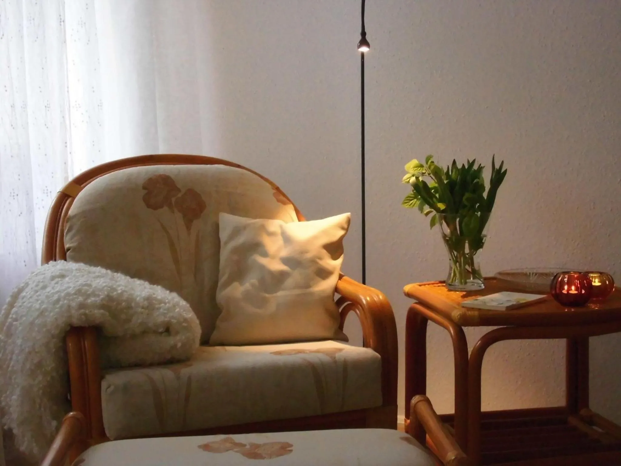 Living room in SchlossparkFerienwohnungen Rheinsberg mit Garten