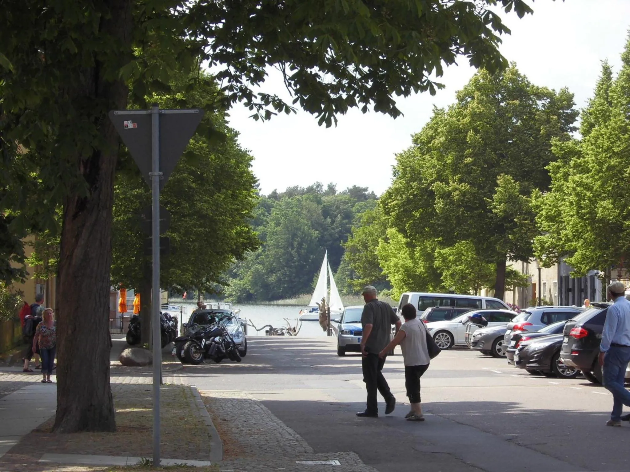 Nearby landmark in SchlossparkFerienwohnungen Rheinsberg mit Garten