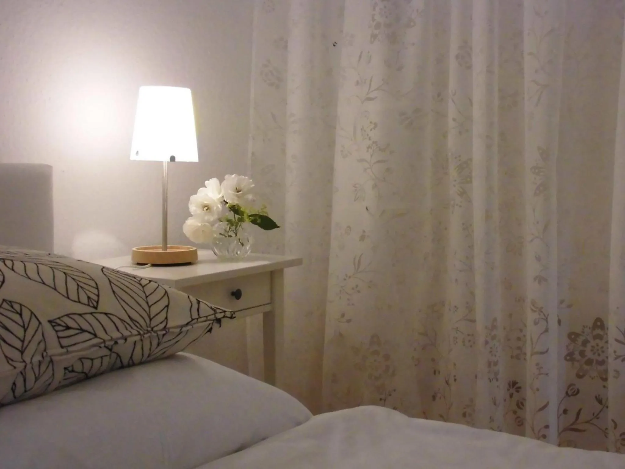 Bedroom, Bed in SchlossparkFerienwohnungen Rheinsberg mit Garten