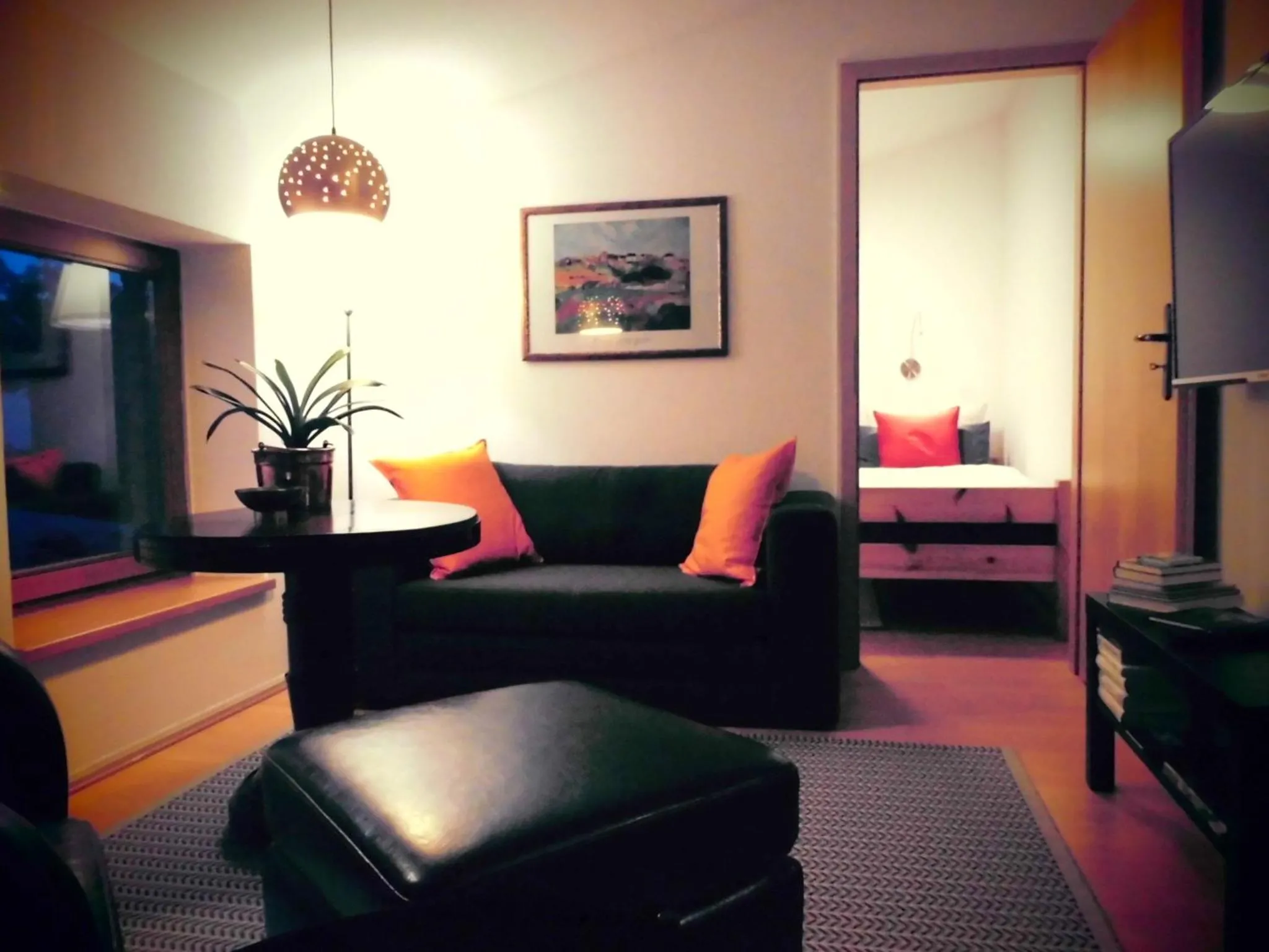 Photo of the whole room in SchlossparkFerienwohnungen Rheinsberg mit Garten
