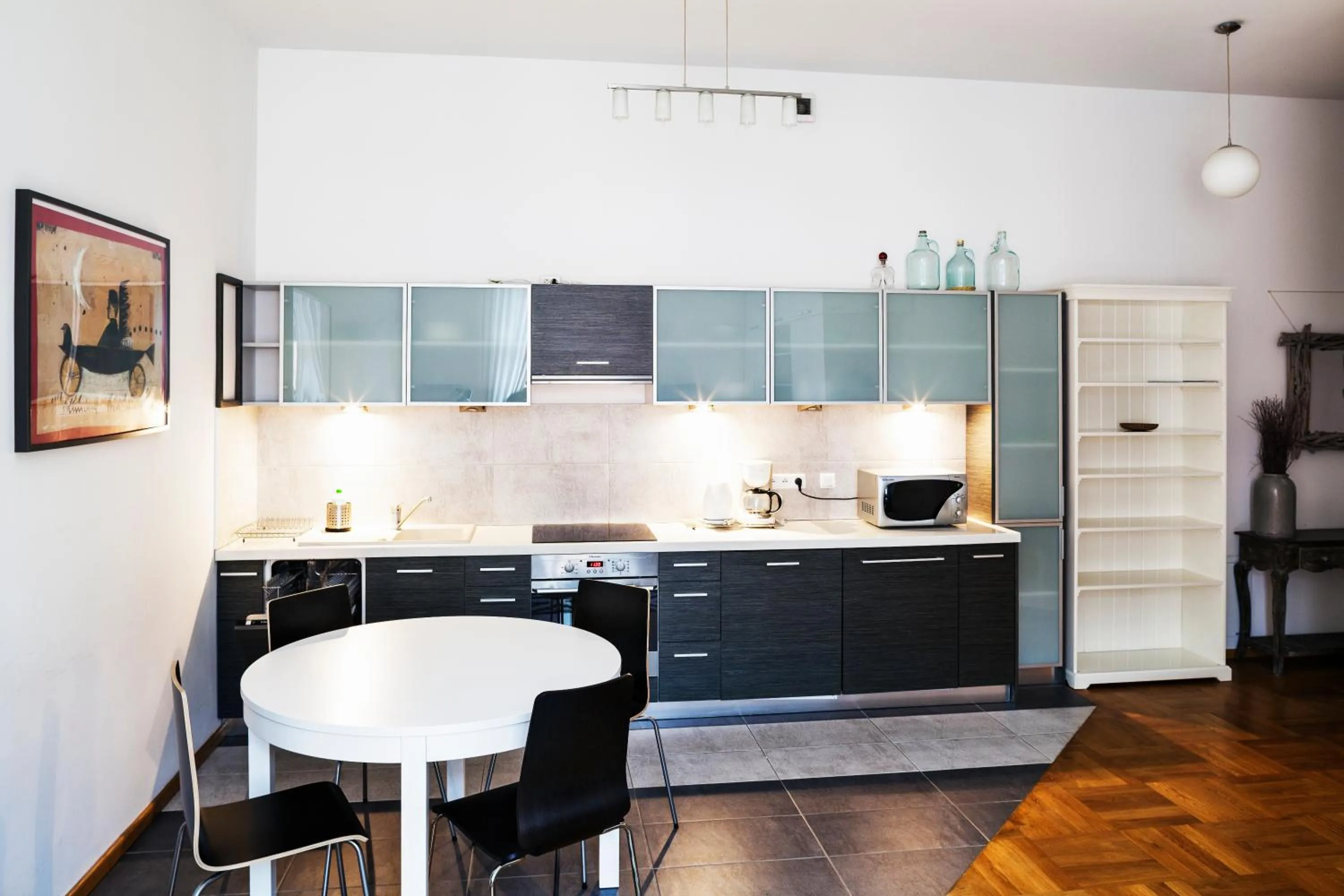 Kitchen or kitchenette in Yourplace Central Apartments