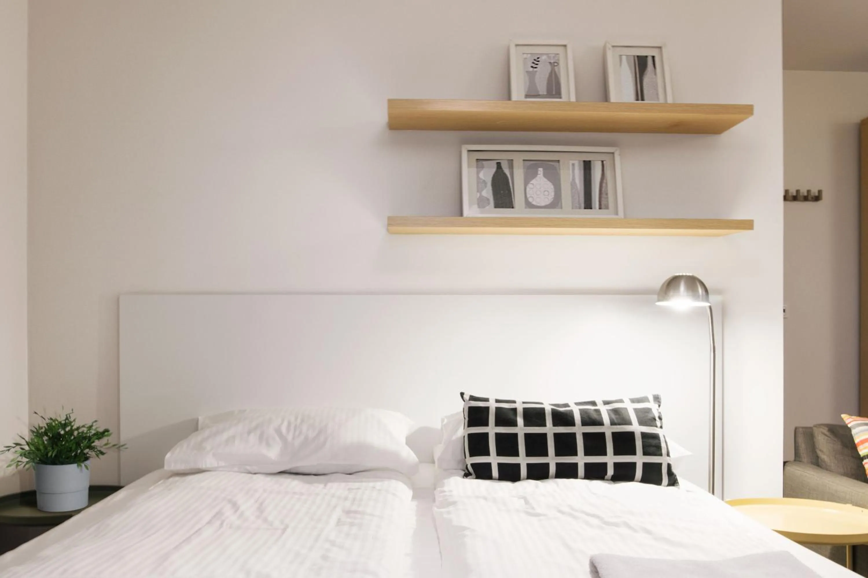 Bed in Yourplace Central Apartments