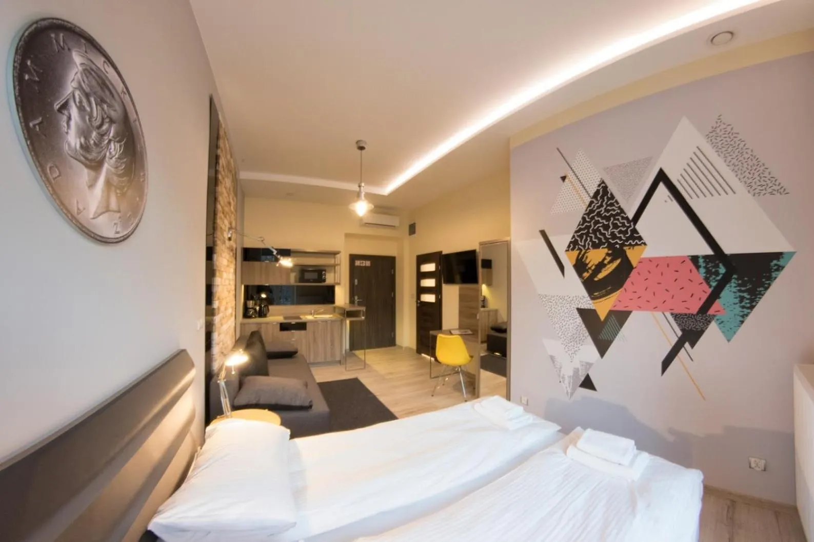 Bed in Yourplace Central Apartments