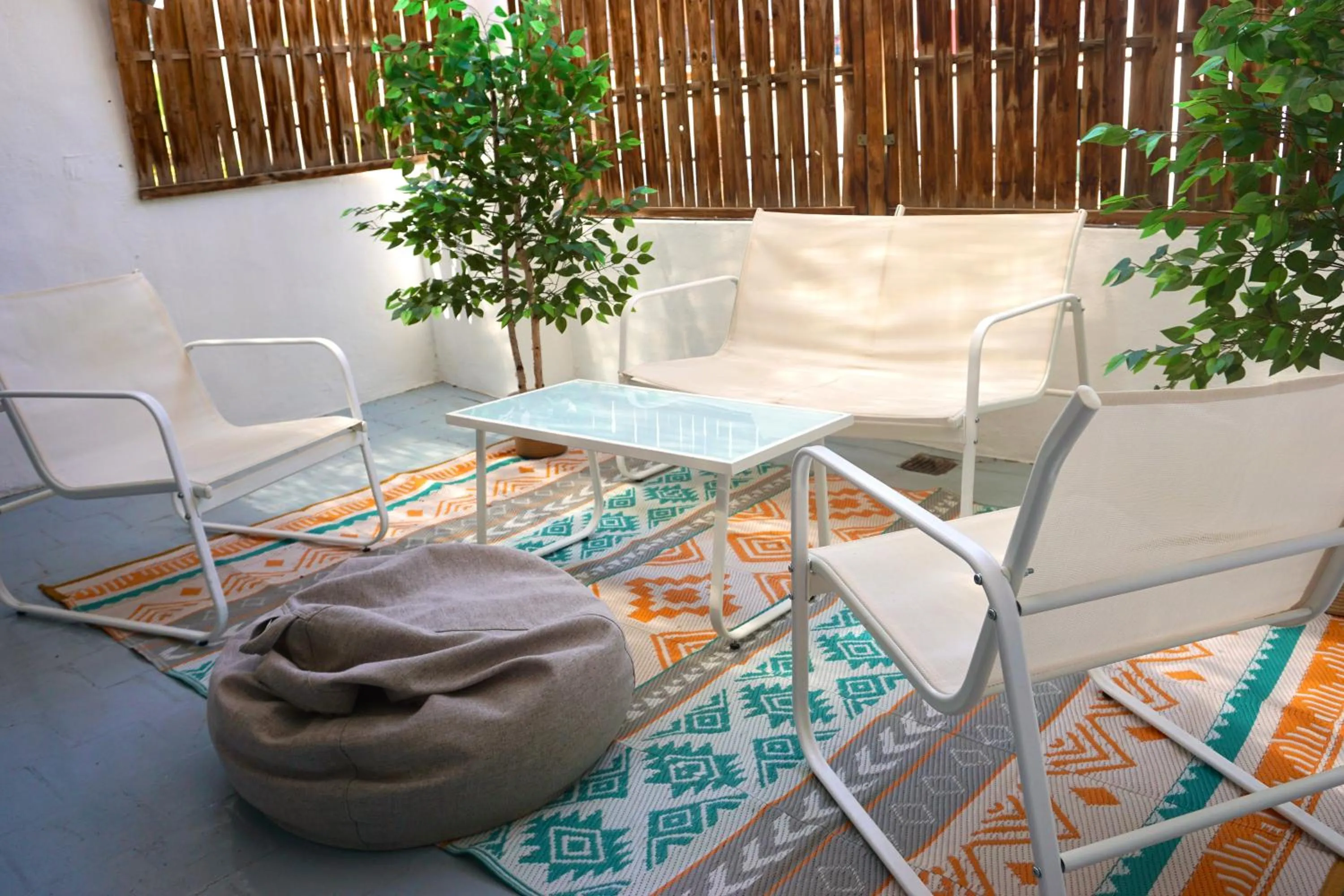 Balcony/Terrace in Urban Hostel Palma - Albergue Juvenil - Youth Hostel