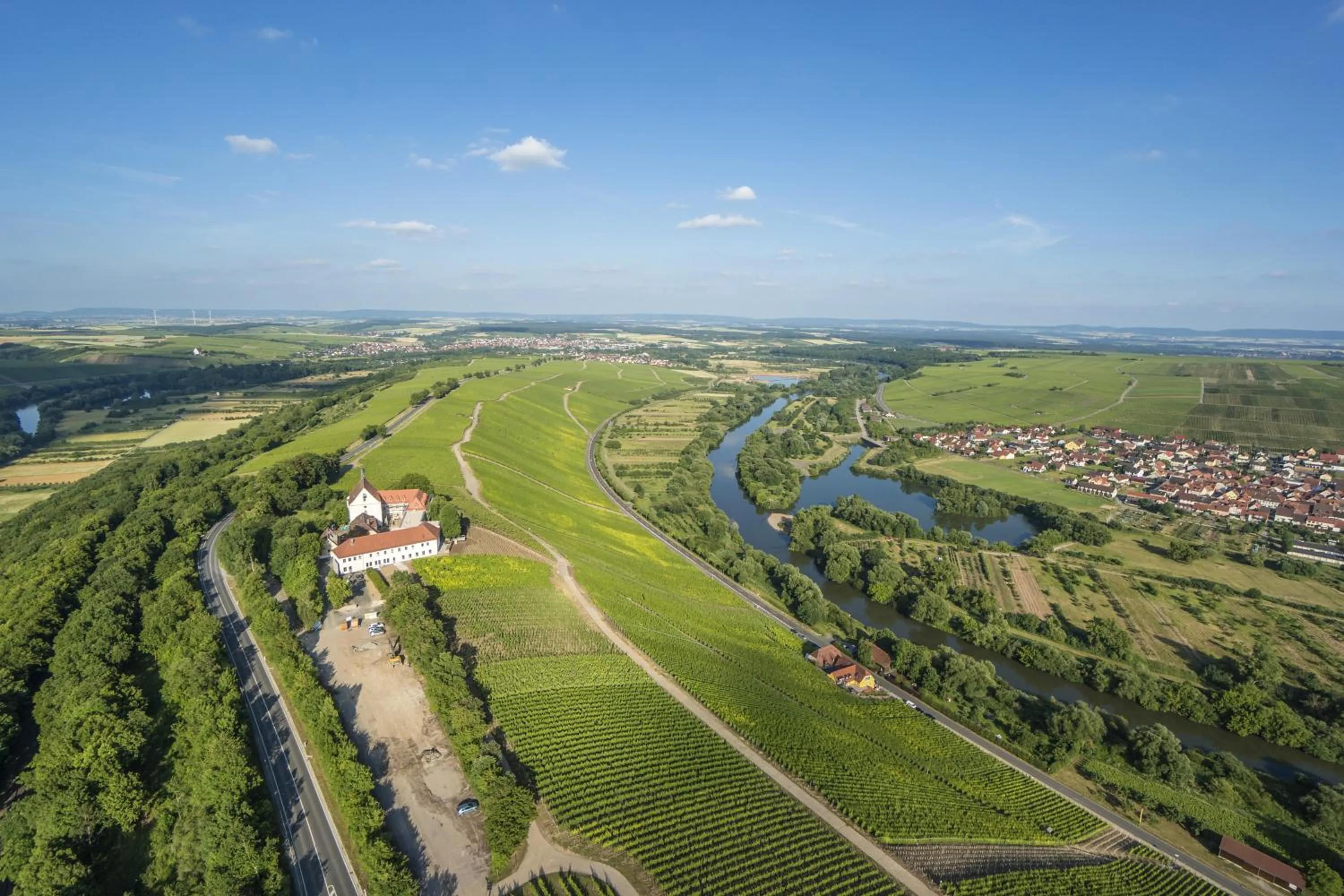 Natural landscape in Vogelsburg
