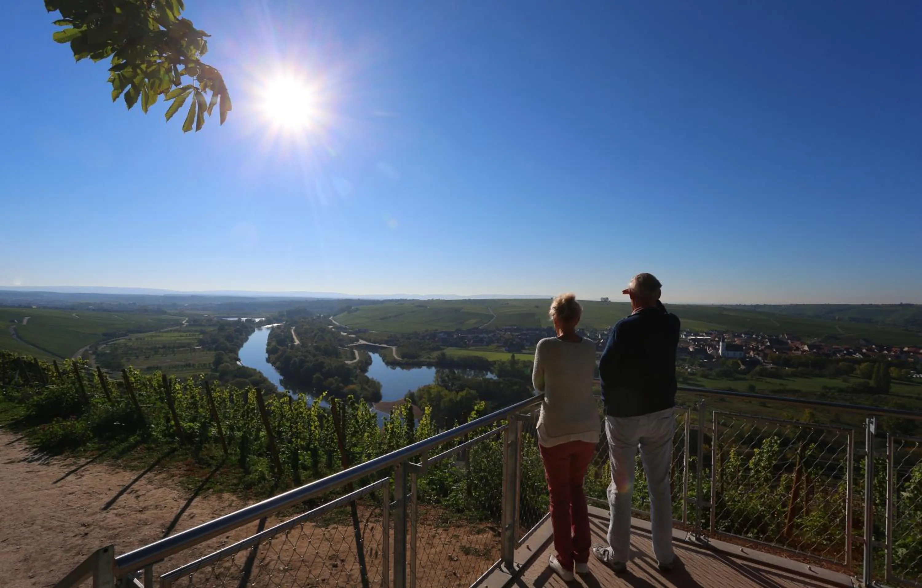River view in Vogelsburg