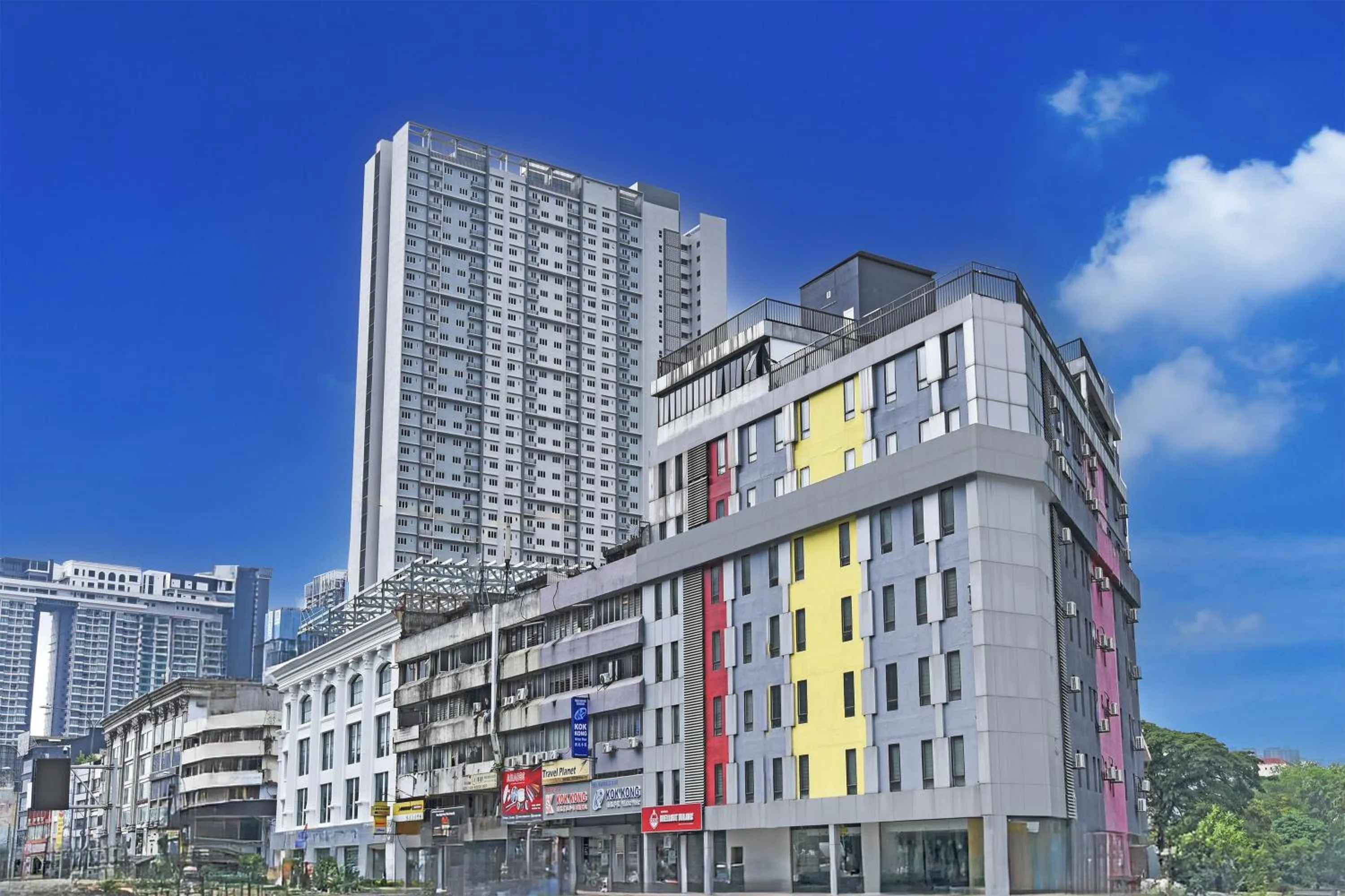 Property building in Palette KL Sentral near Pudu LRT formerly RPC Blissful Homes