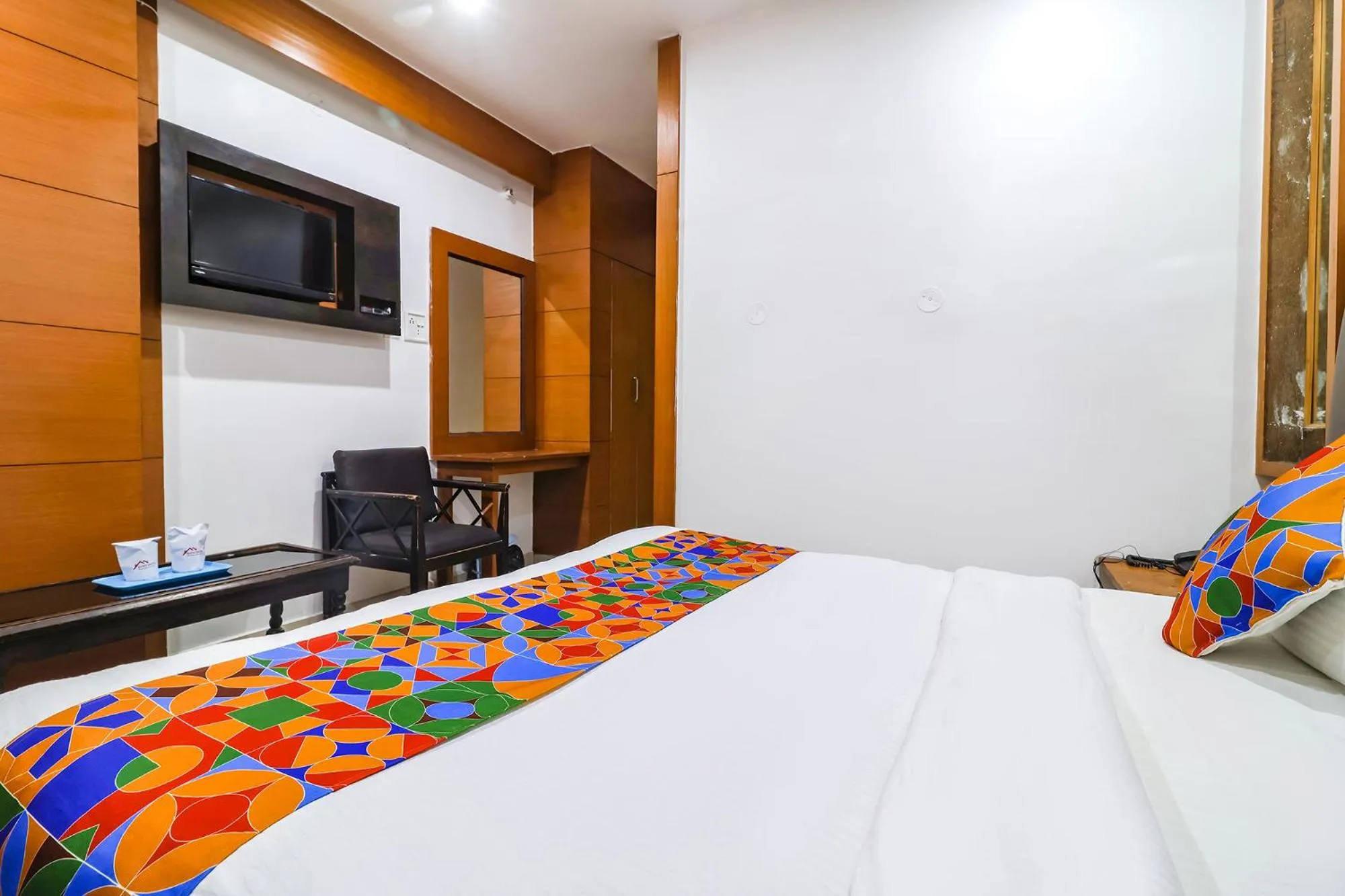 Bed in FabHotel Nand