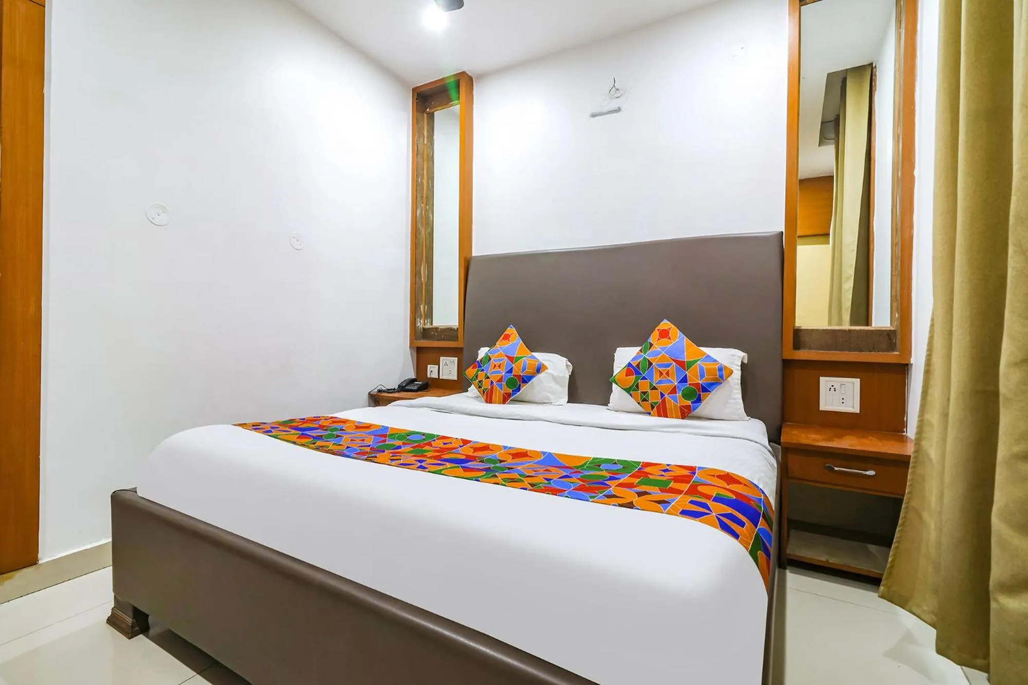 Bed in FabHotel Nand