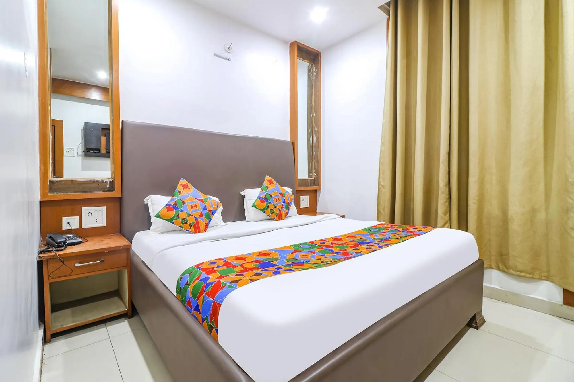 Bed in FabHotel Nand