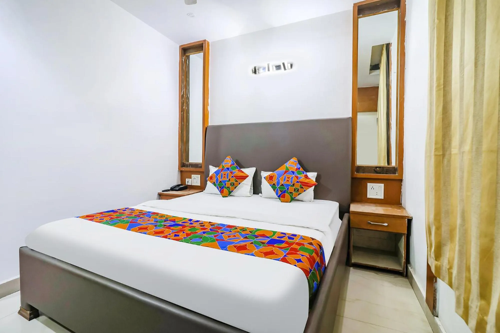 Bed in FabHotel Nand