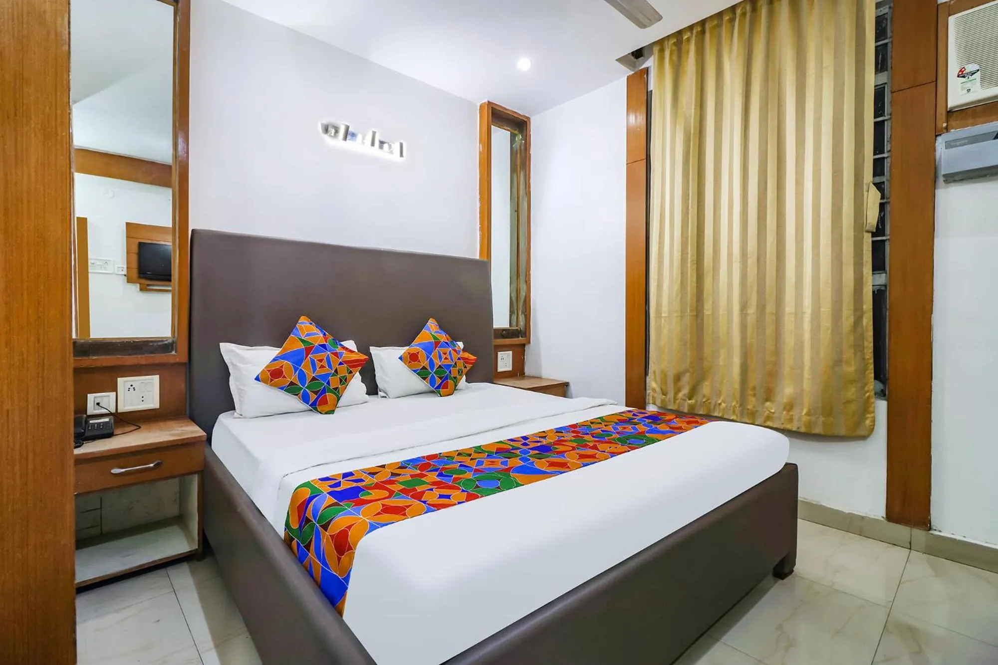 Bed in FabHotel Nand