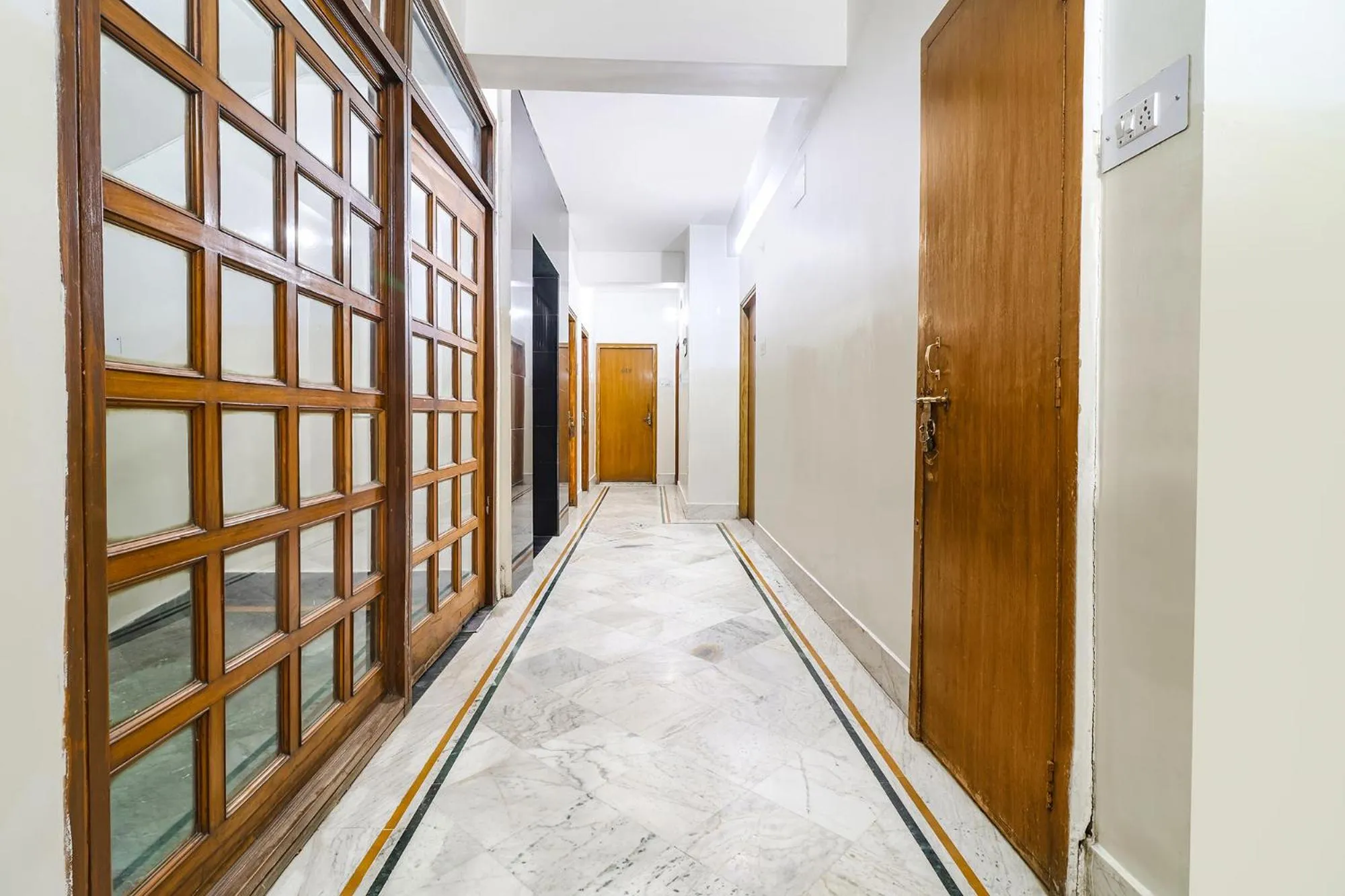 Lobby or reception in FabHotel Nand