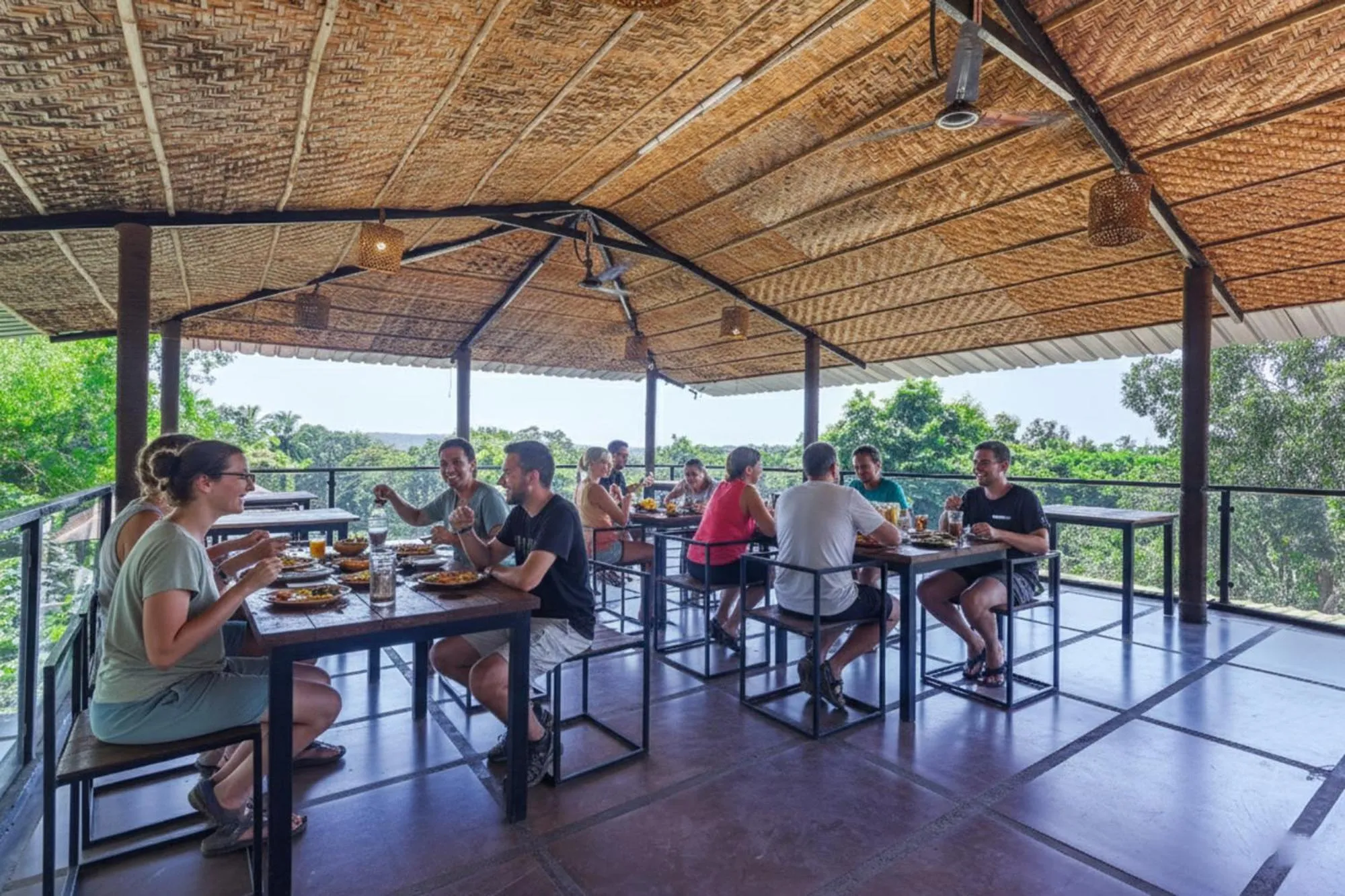 Restaurant/places to eat in FabHotel Hillora Coastal Resort