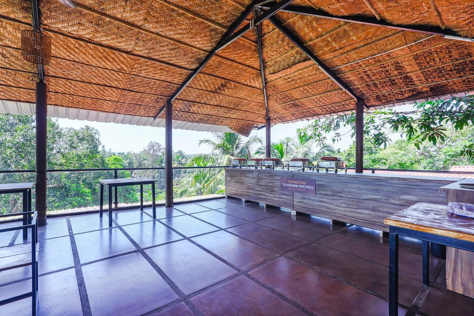 Dining area in FabHotel Hillora Coastal Resort