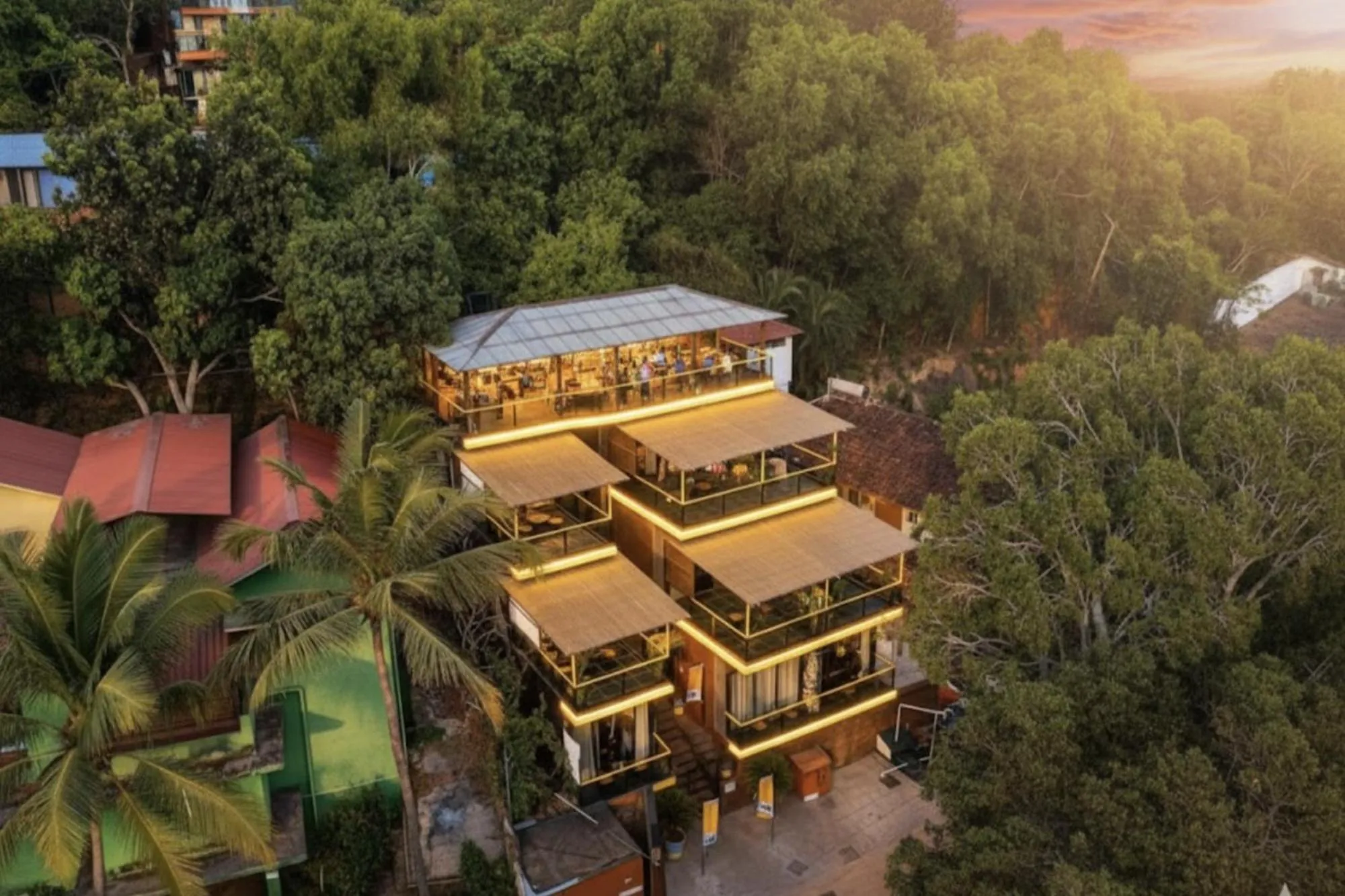 Property building in FabHotel Hillora Coastal Resort