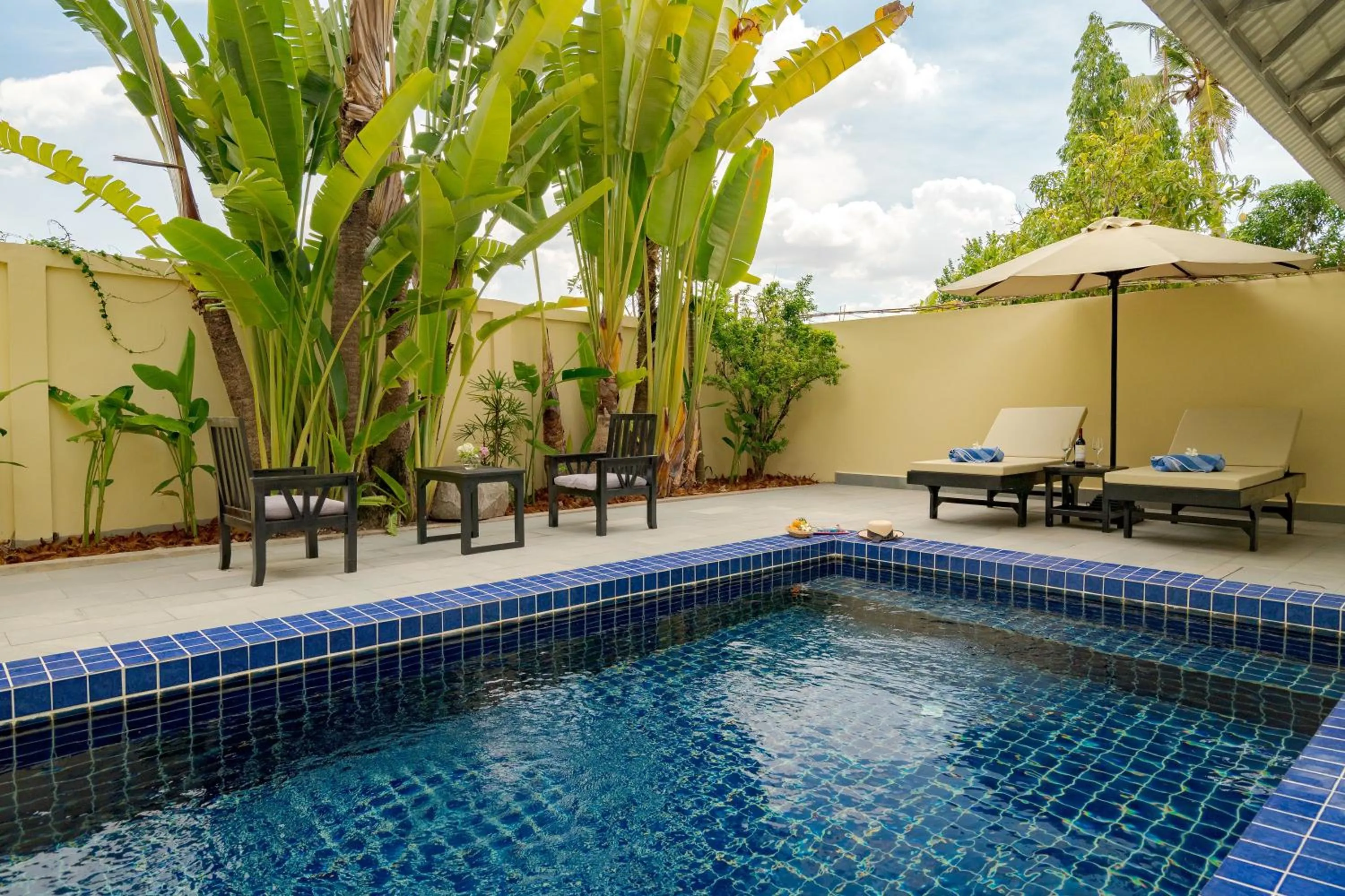 Patio in Sala Siem Reap Resort