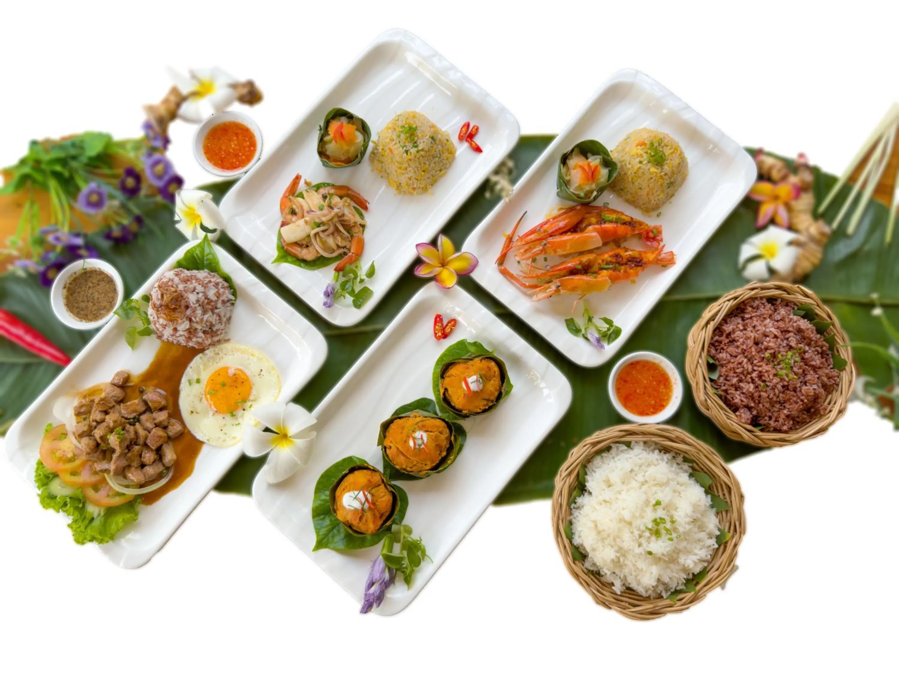 Food and drinks in Sala Siem Reap Resort