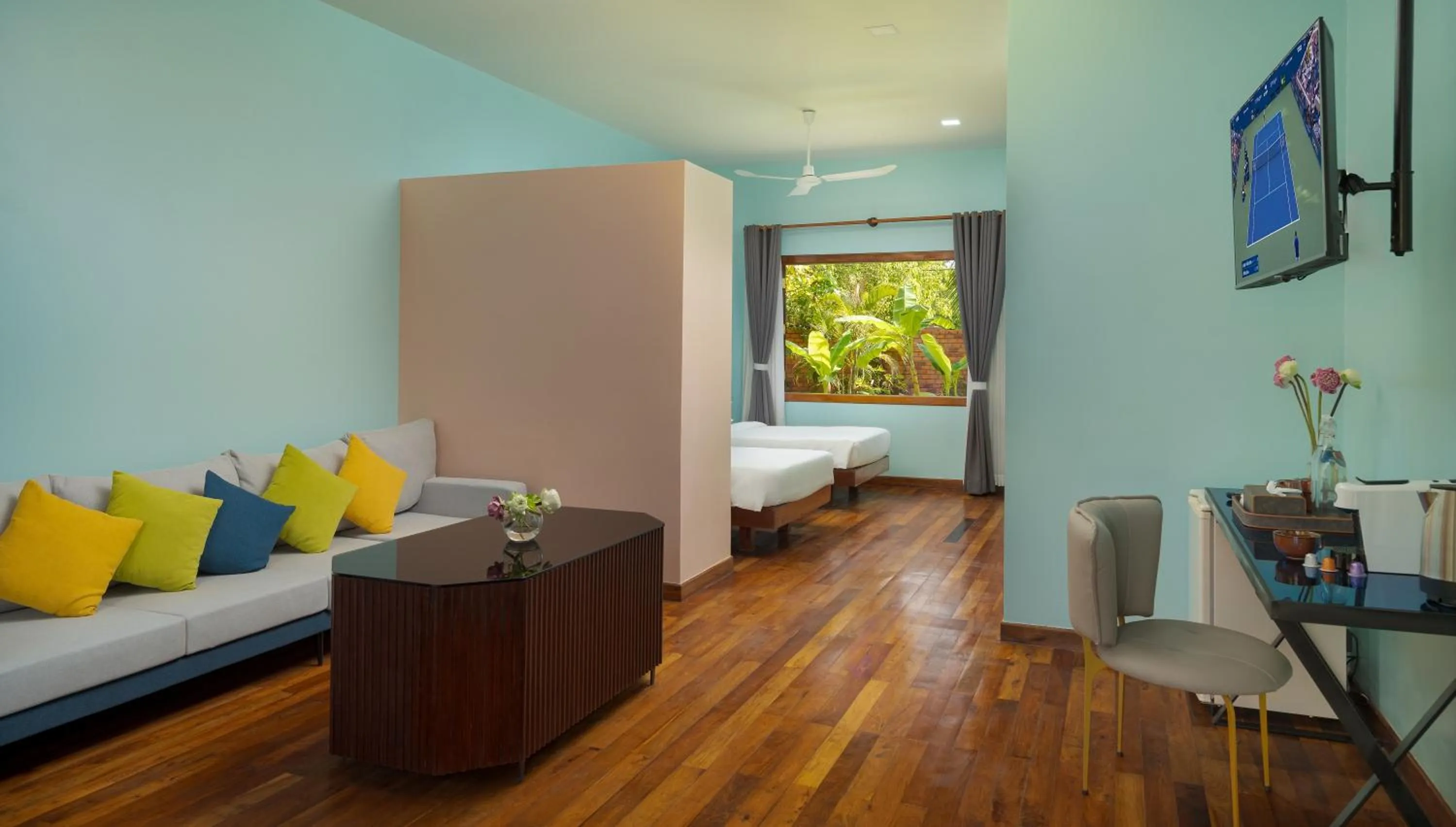 Bed in Sala Siem Reap Resort