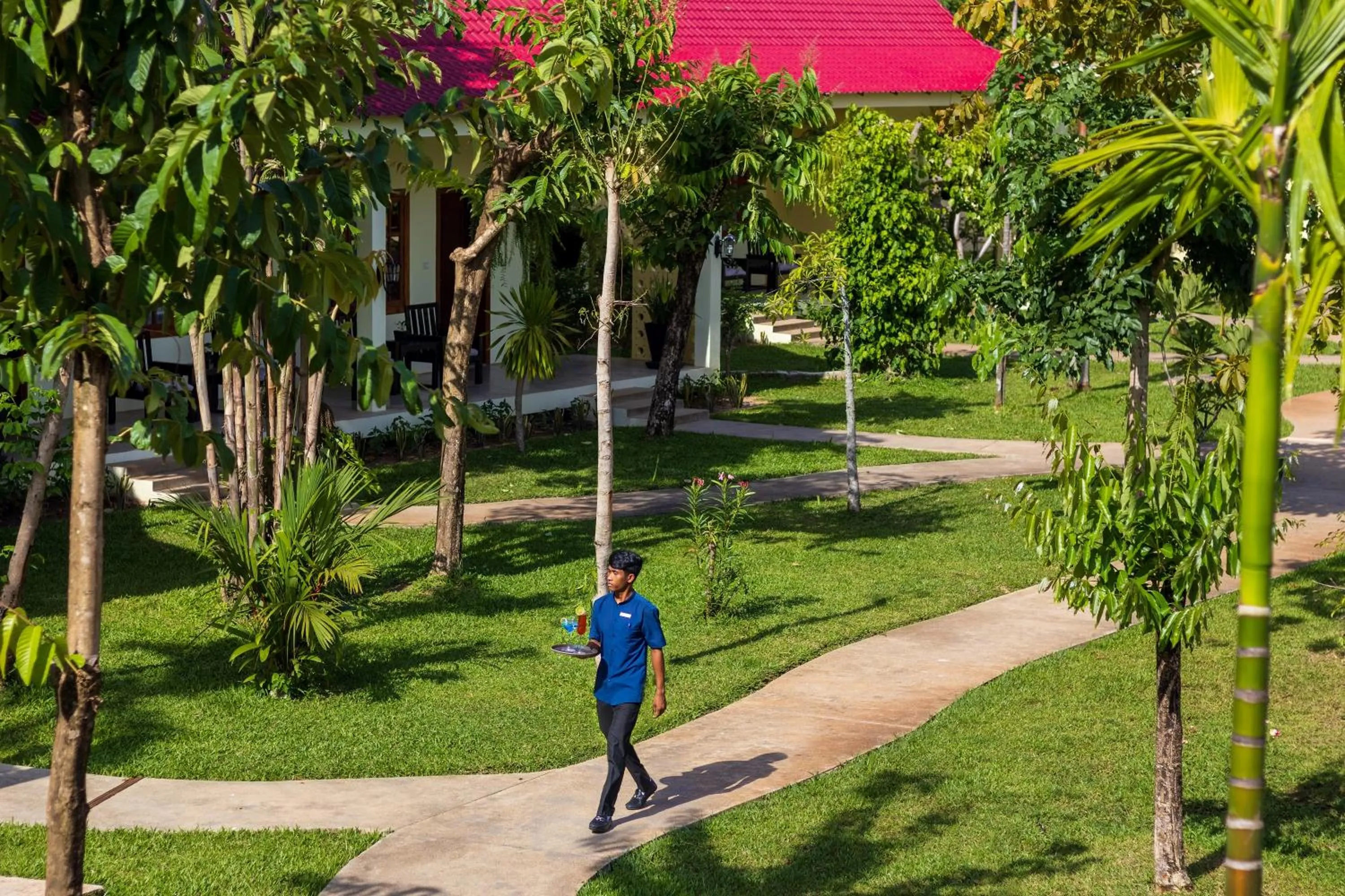 Staff in Sala Siem Reap Resort