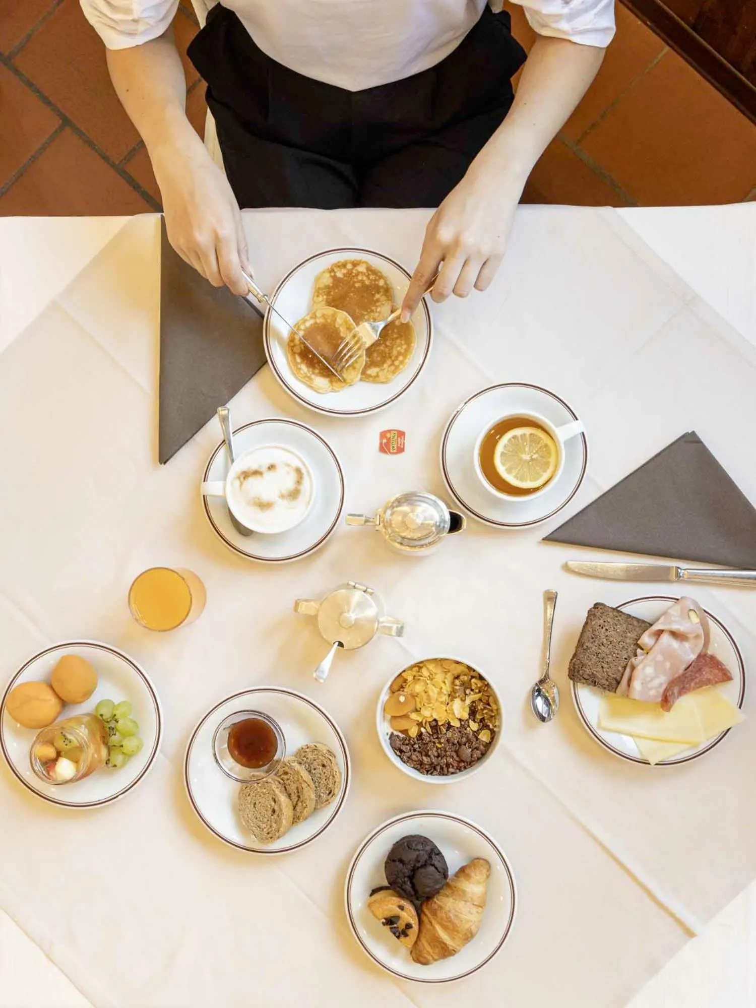 Food and drinks in G. Hotel Des Alpes (Classic since 1912)