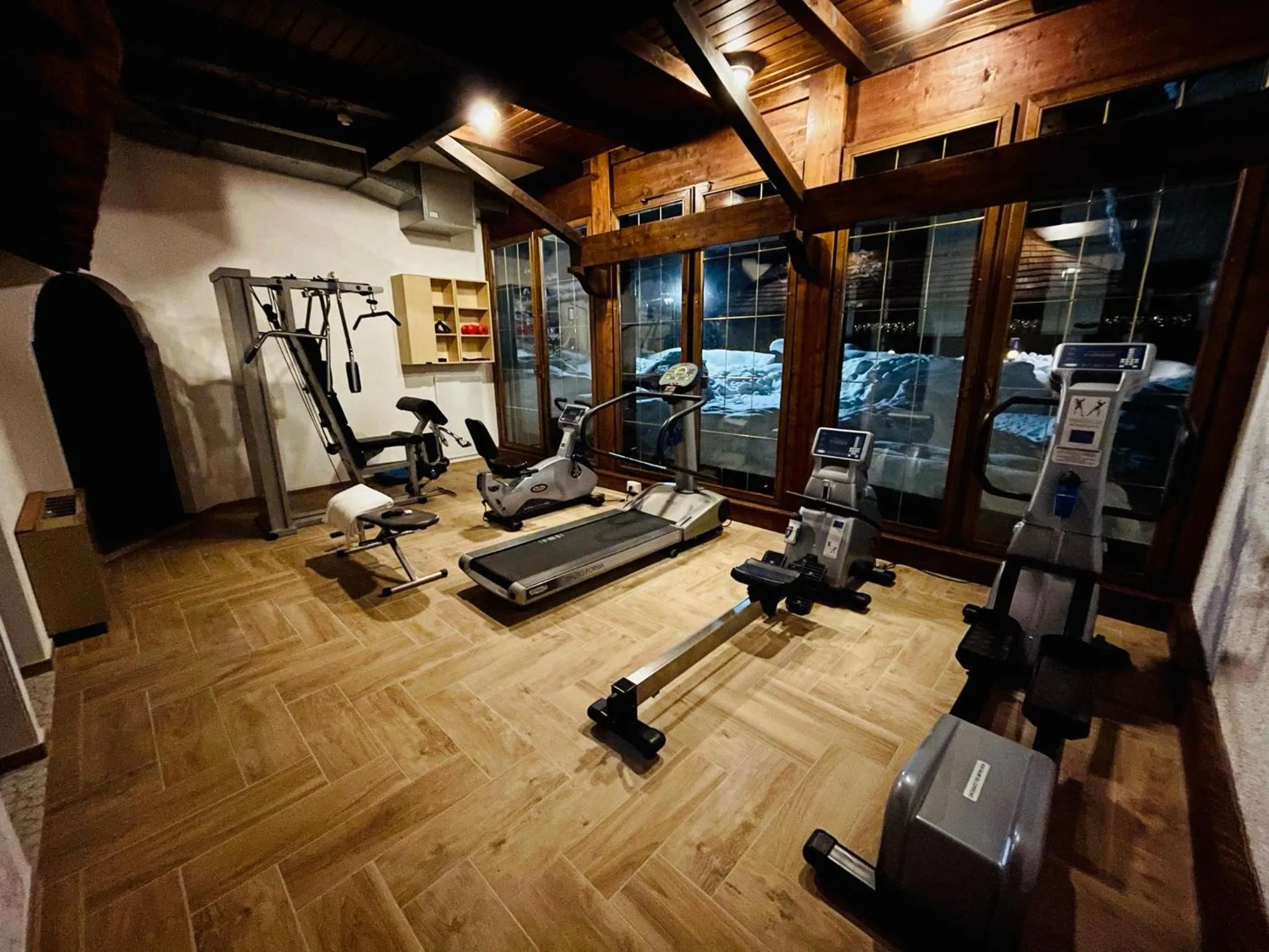Fitness centre/facilities in G. Hotel Des Alpes (Classic since 1912)