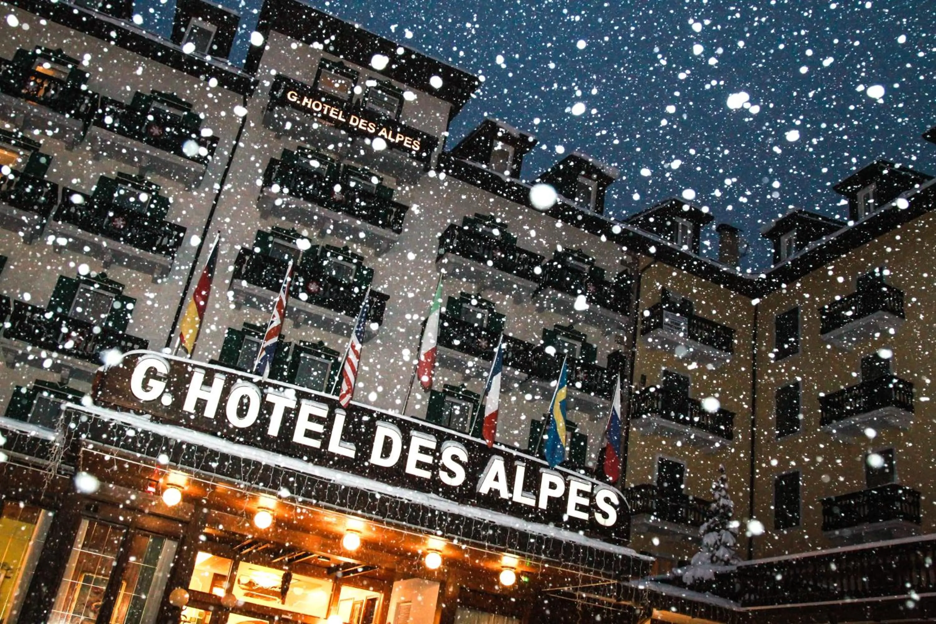 Property building in G. Hotel Des Alpes (Classic since 1912)