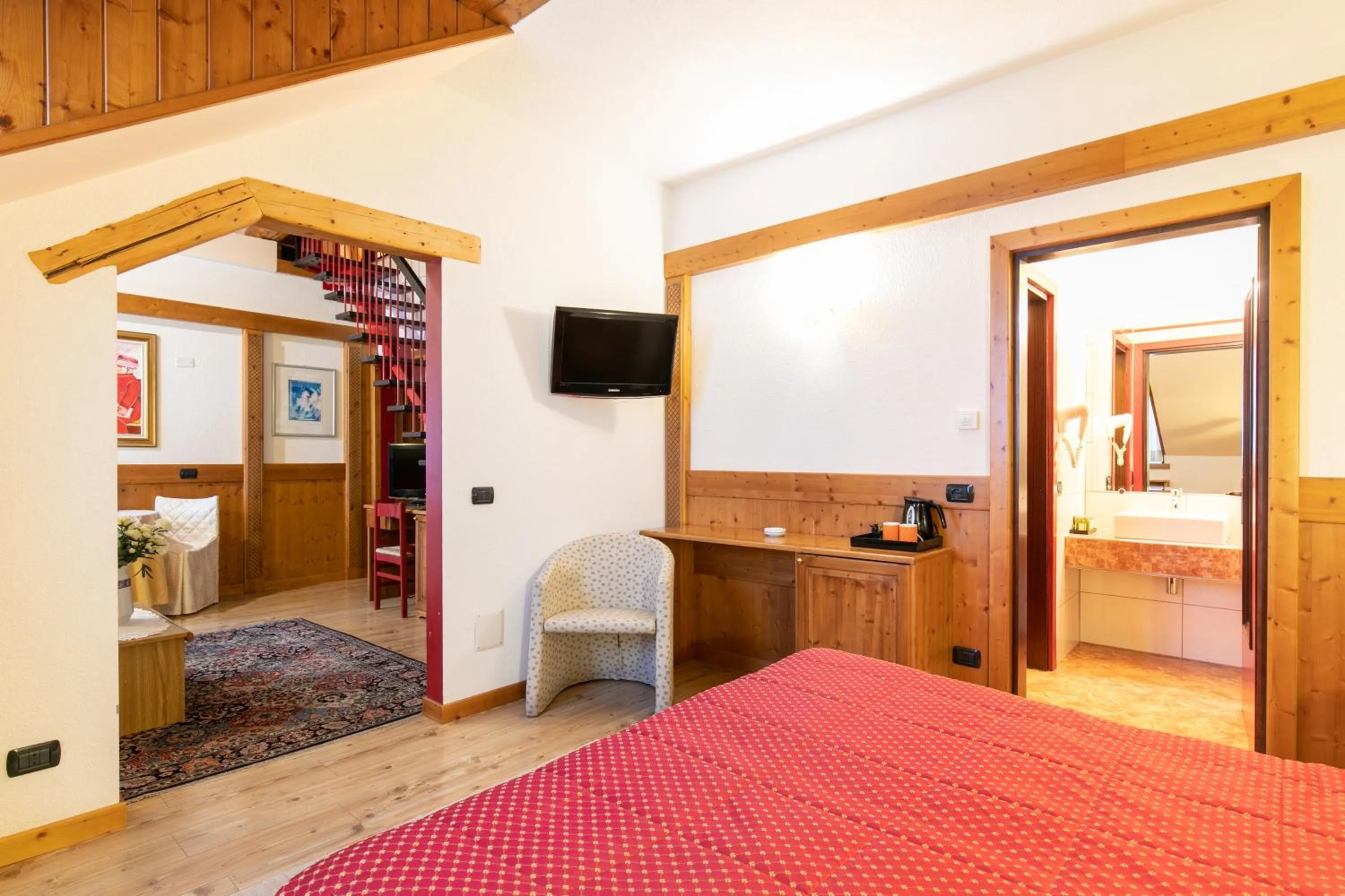 Bed in G. Hotel Des Alpes (Classic since 1912)