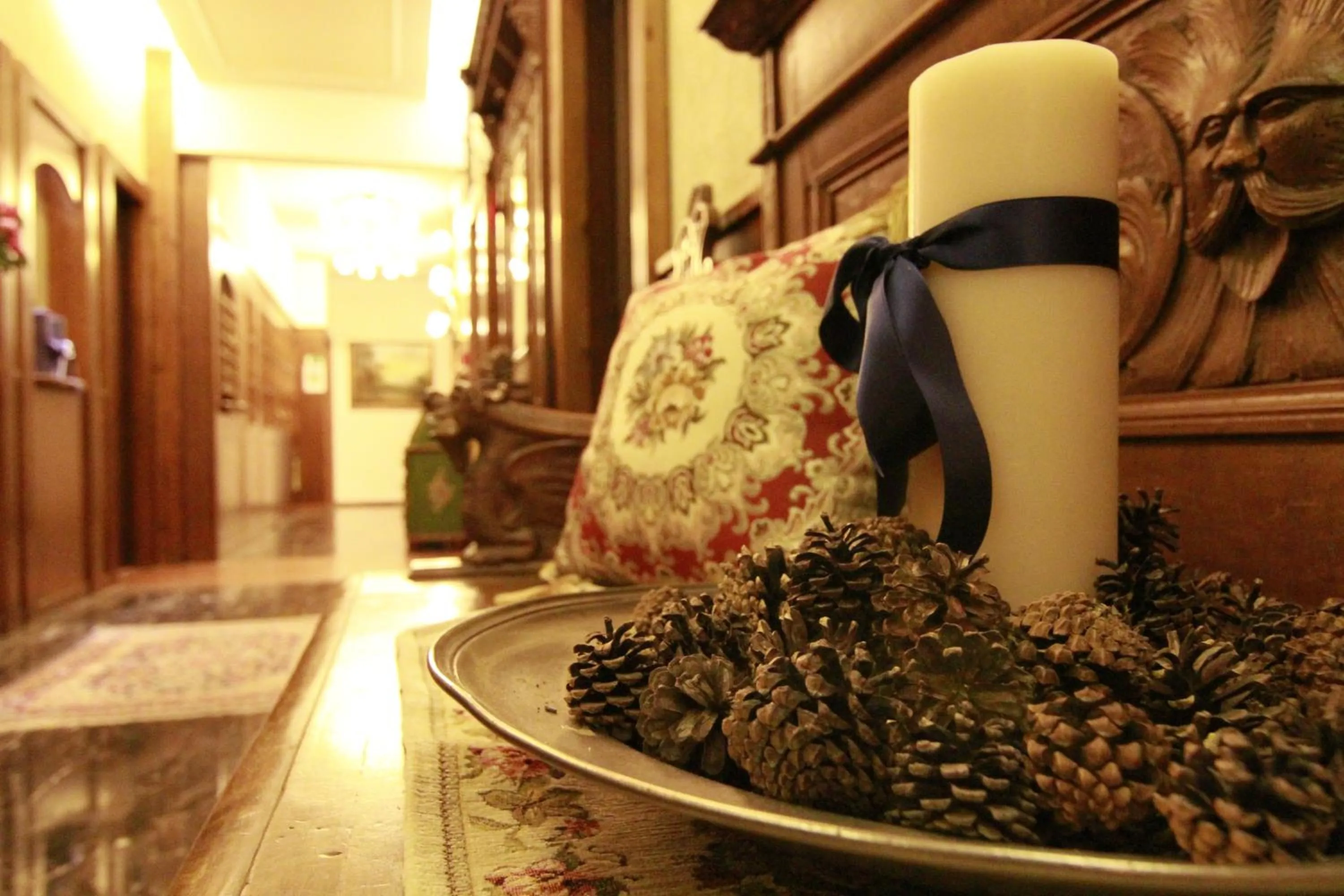 Decorative detail in G. Hotel Des Alpes (Classic since 1912)