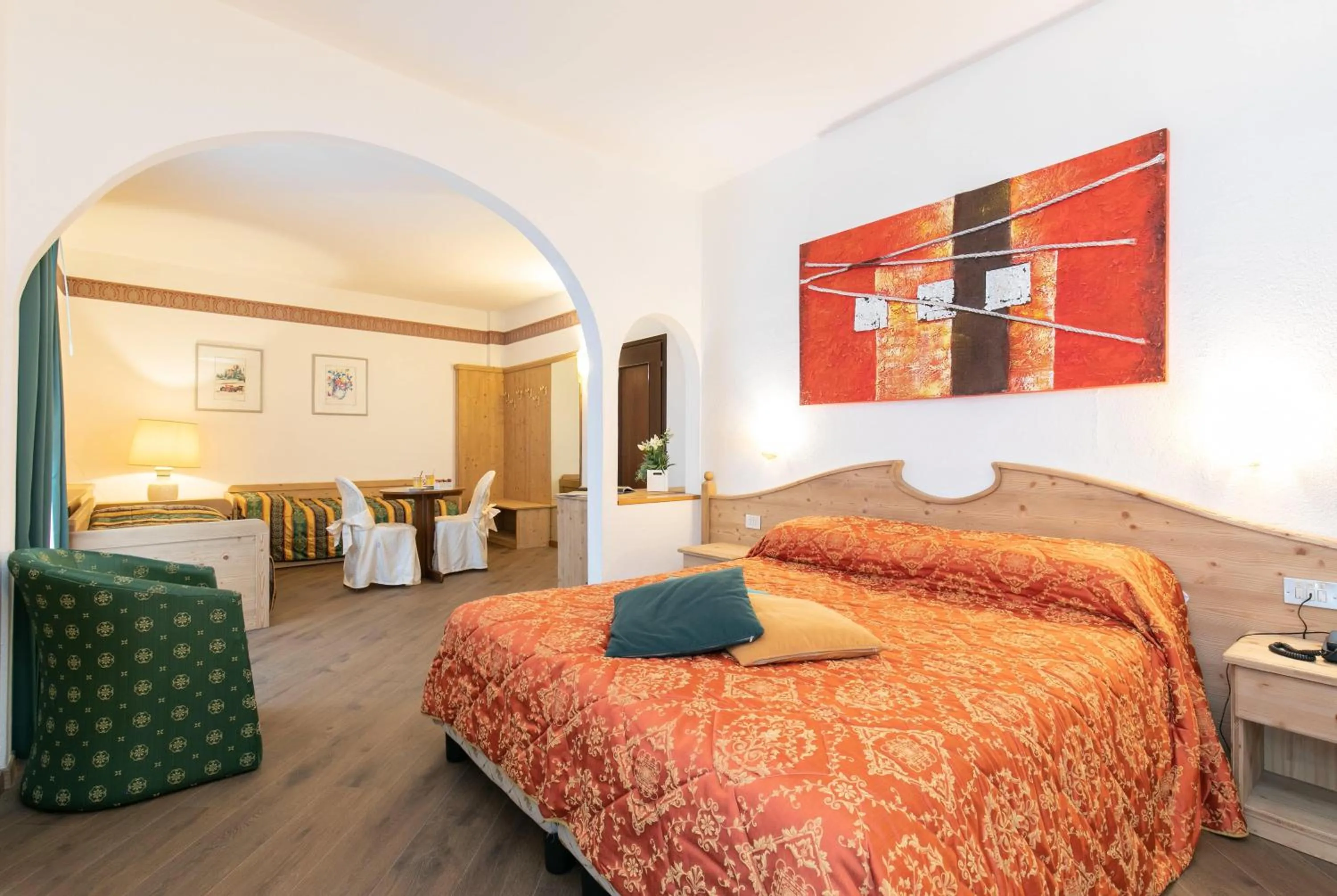 Bed in G. Hotel Des Alpes (Classic since 1912)