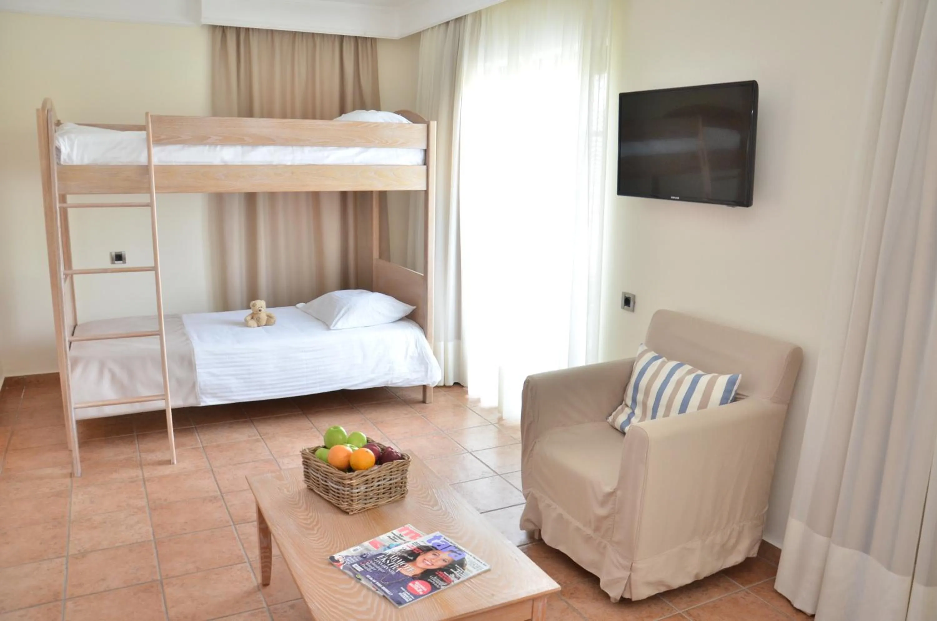 bunk bed, Bed in Atlantica Marmari Beach