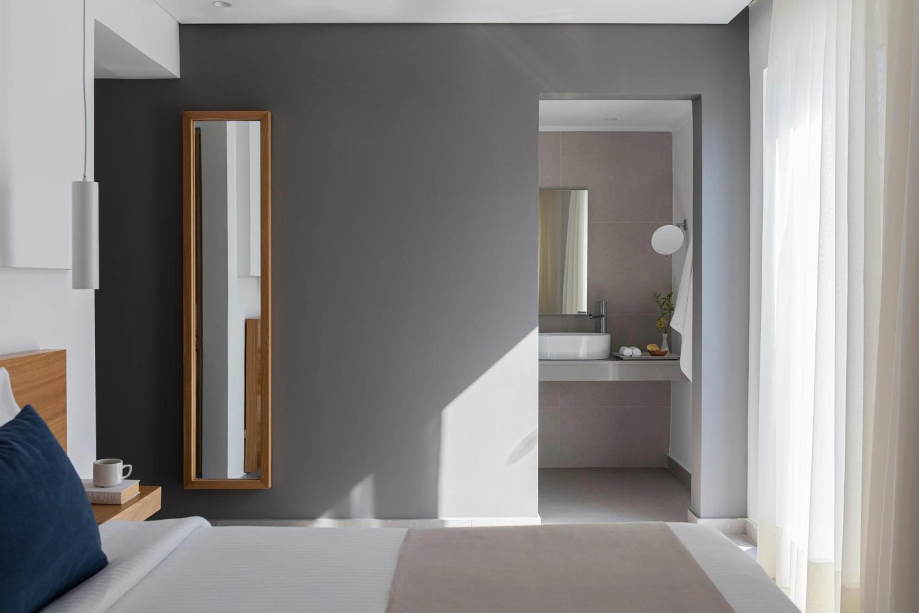 Bed in Atlantica Marmari Beach