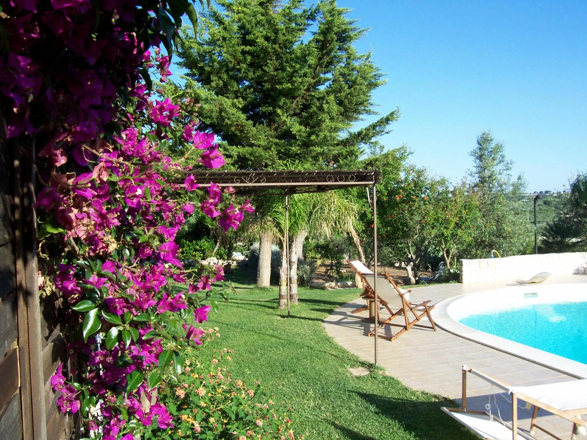 Garden in Villa Giulia B&B