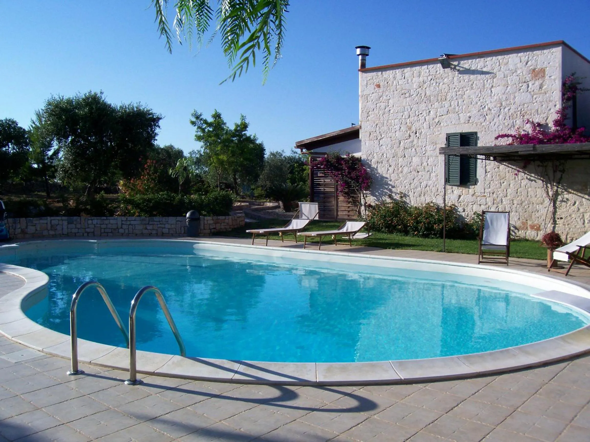Pool view in Villa Giulia B&B