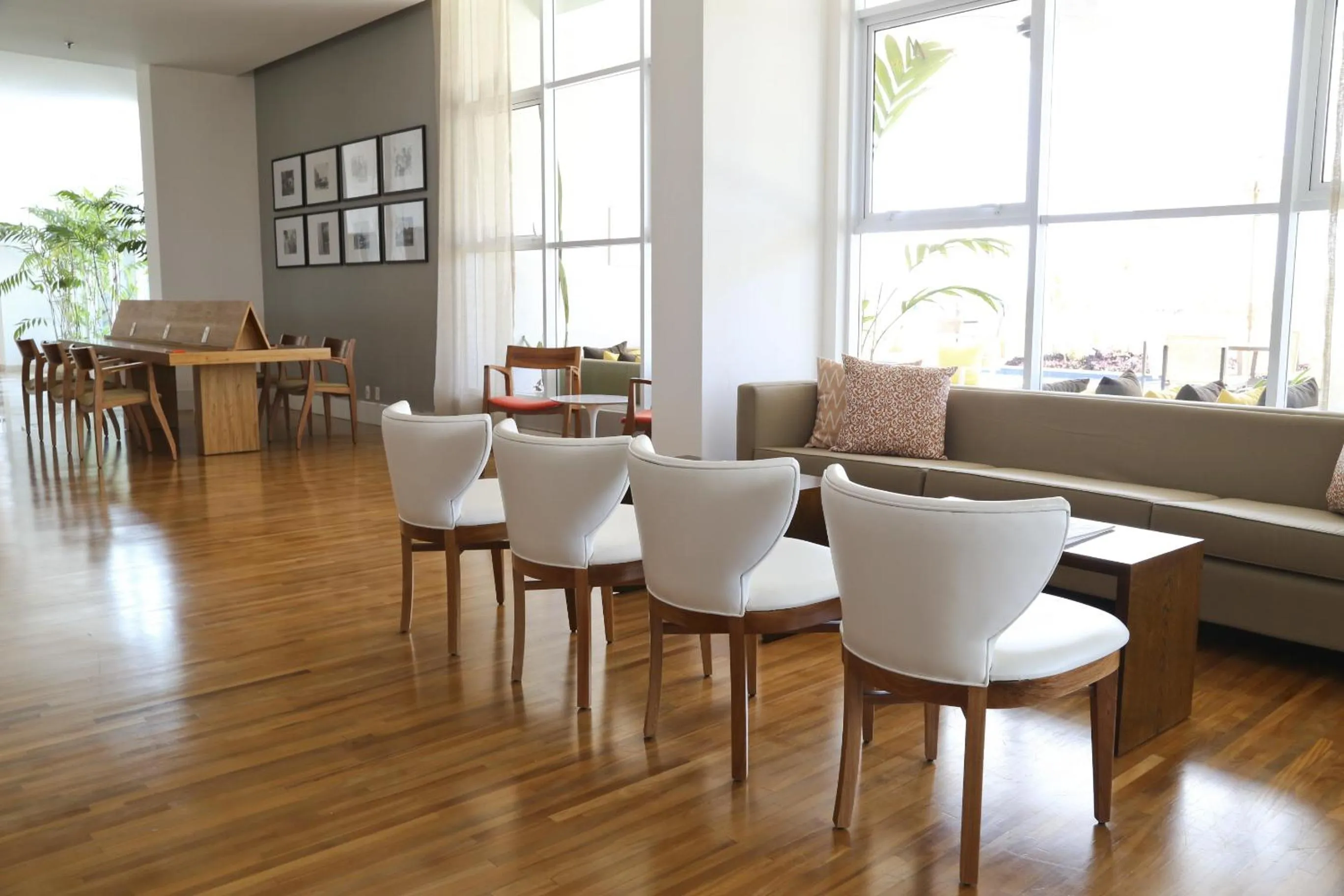 Lobby or reception in Vitória Hotel Convention Paulínia