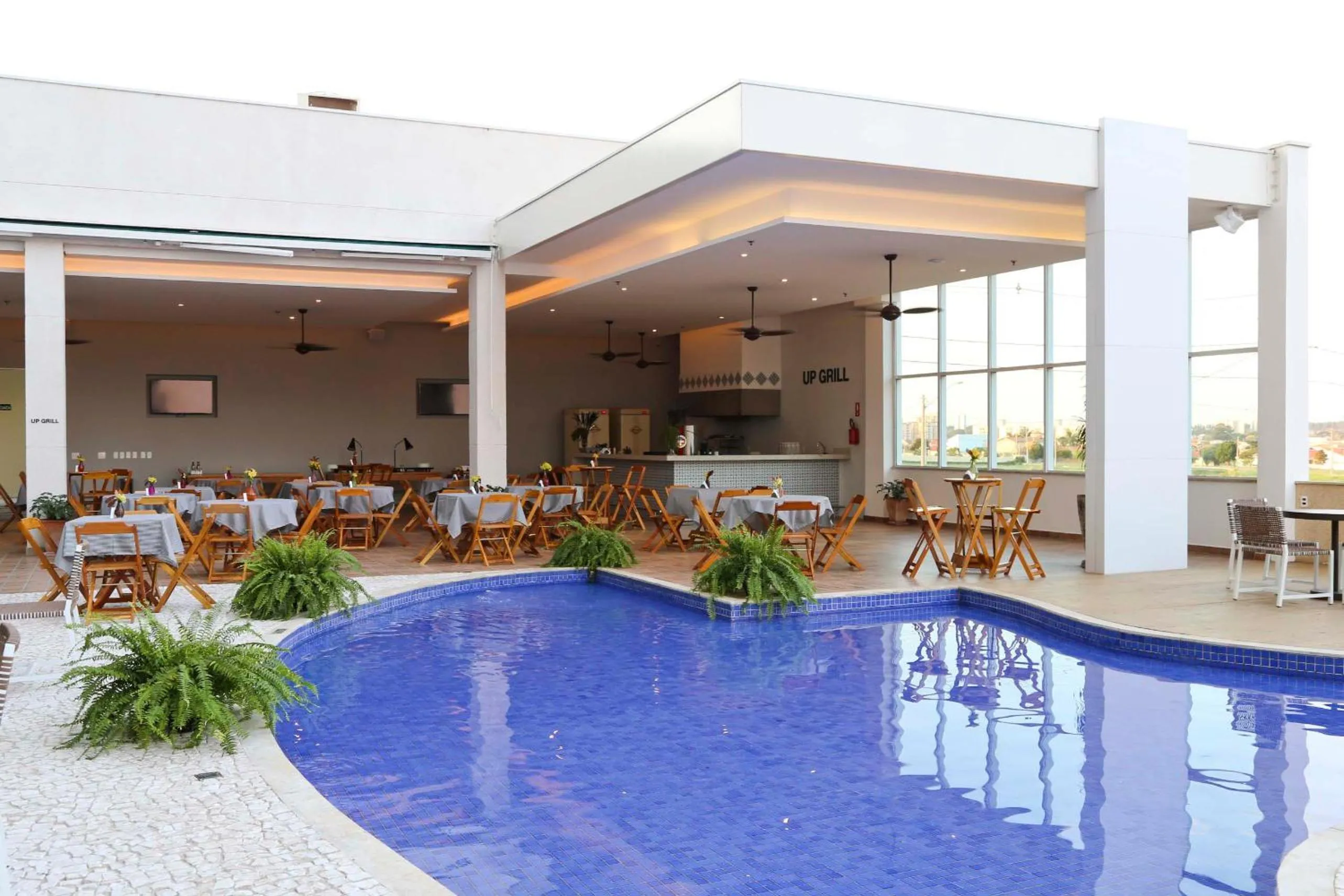 BBQ facilities in Vitória Hotel Convention Paulínia