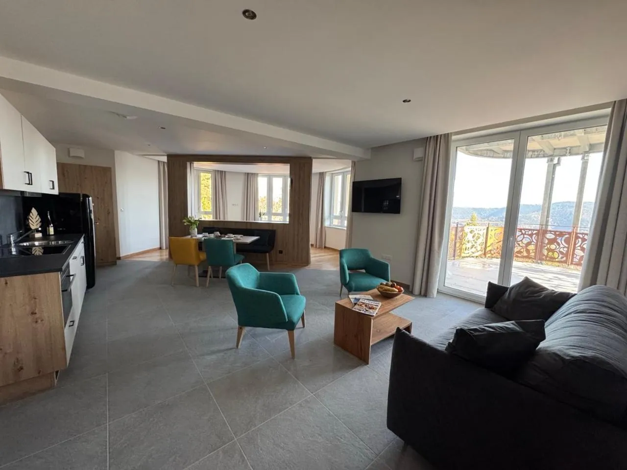 Kitchen or kitchenette in Domaine de Haslach, The Originals Collection, Résidence de Tourisme