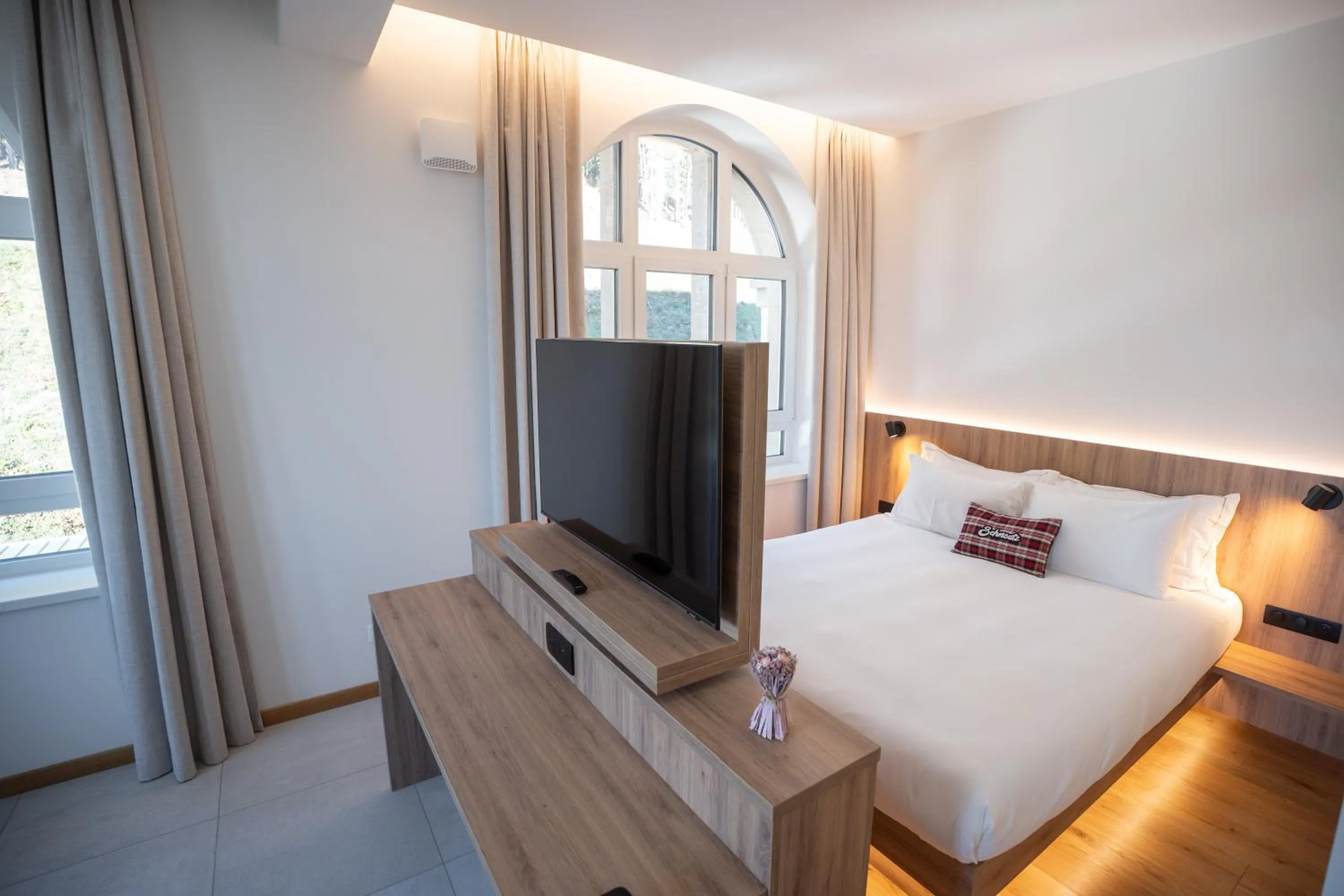 Bed in Domaine de Haslach, The Originals Collection, Résidence de Tourisme