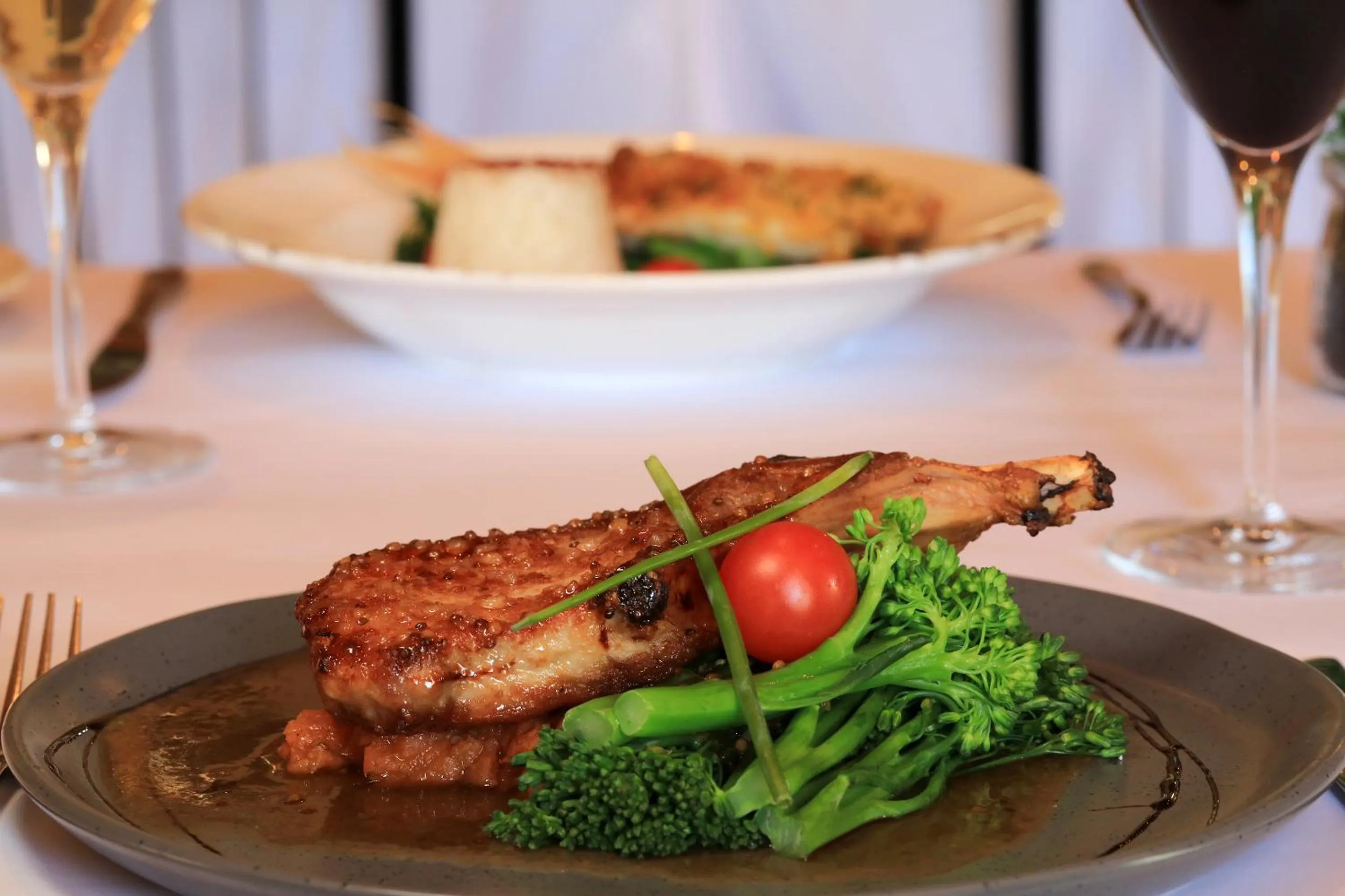 Dinner in Riverland Motor Inn