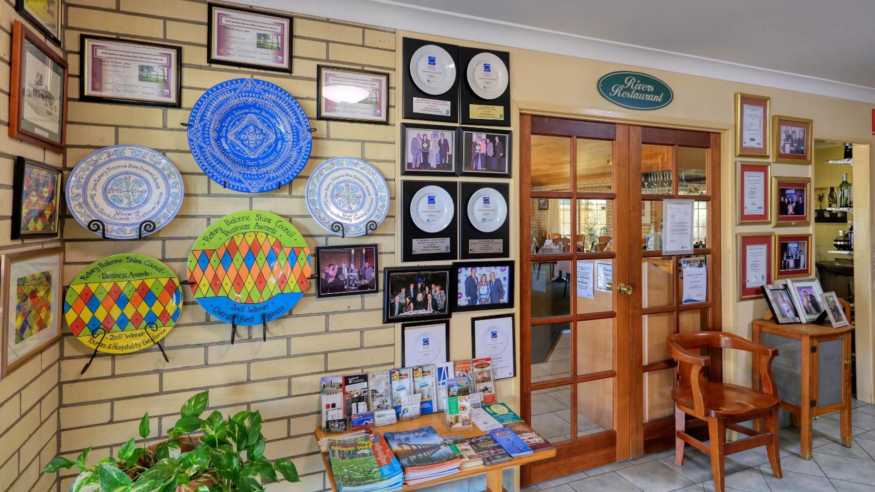 Certificate/Award in Riverland Motor Inn