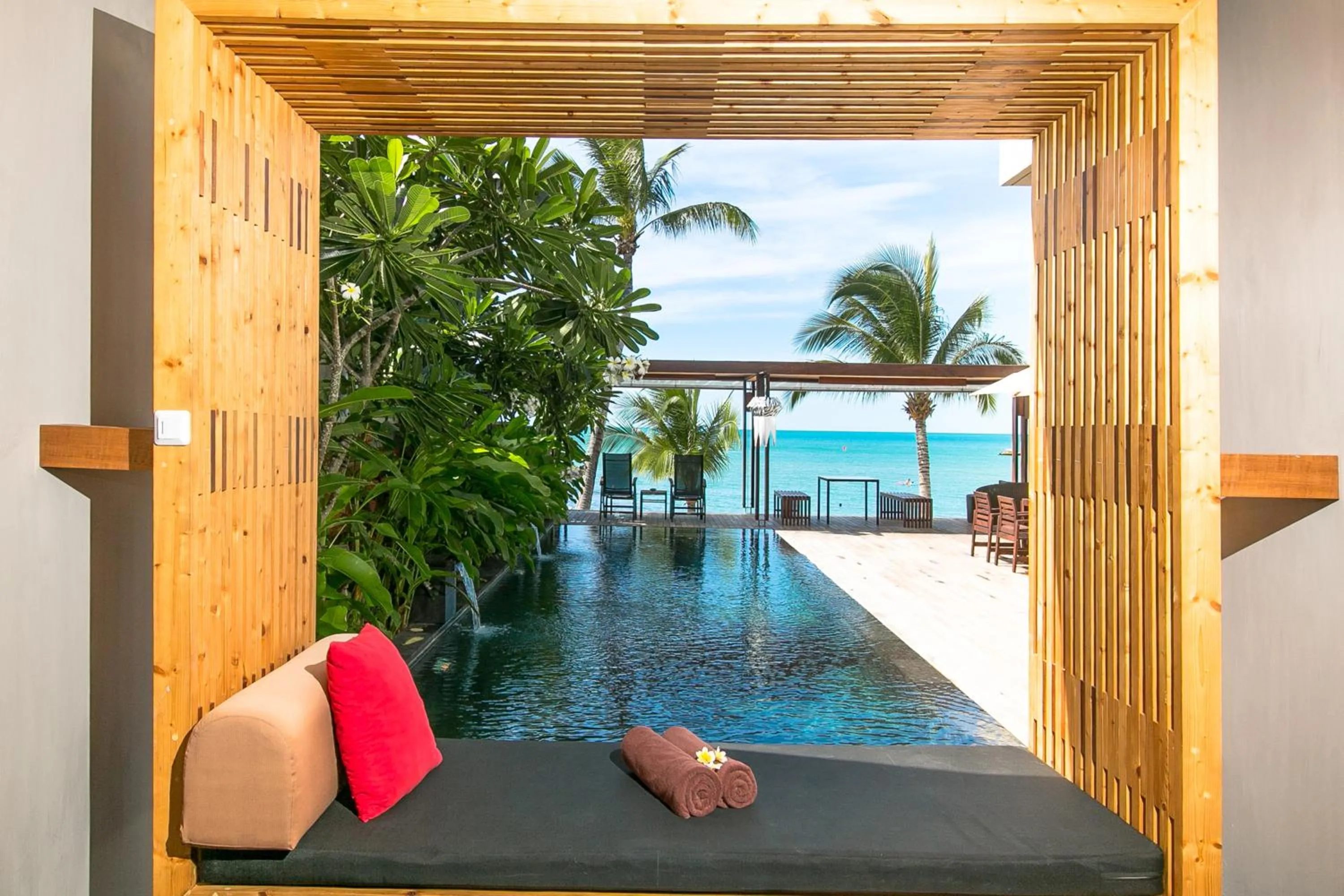 Swimming pool in Pavilion Pool Residence Samui - SHA Extra Plus