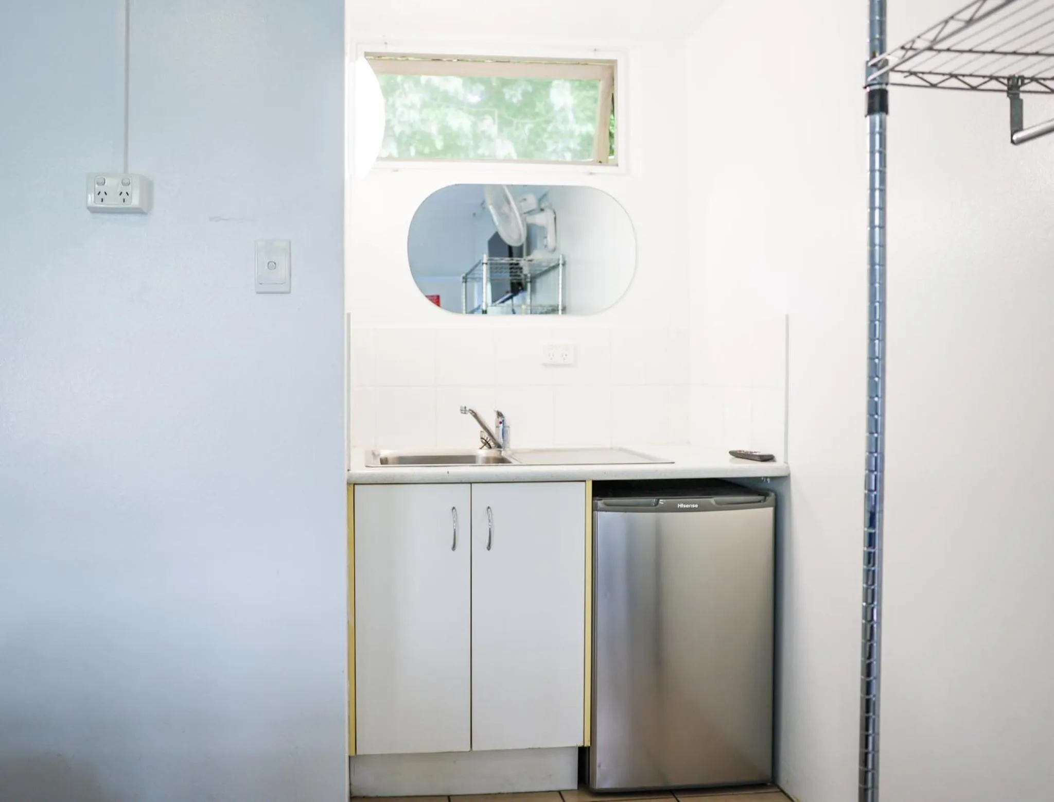 Bathroom in Park Beach Hotel Motel