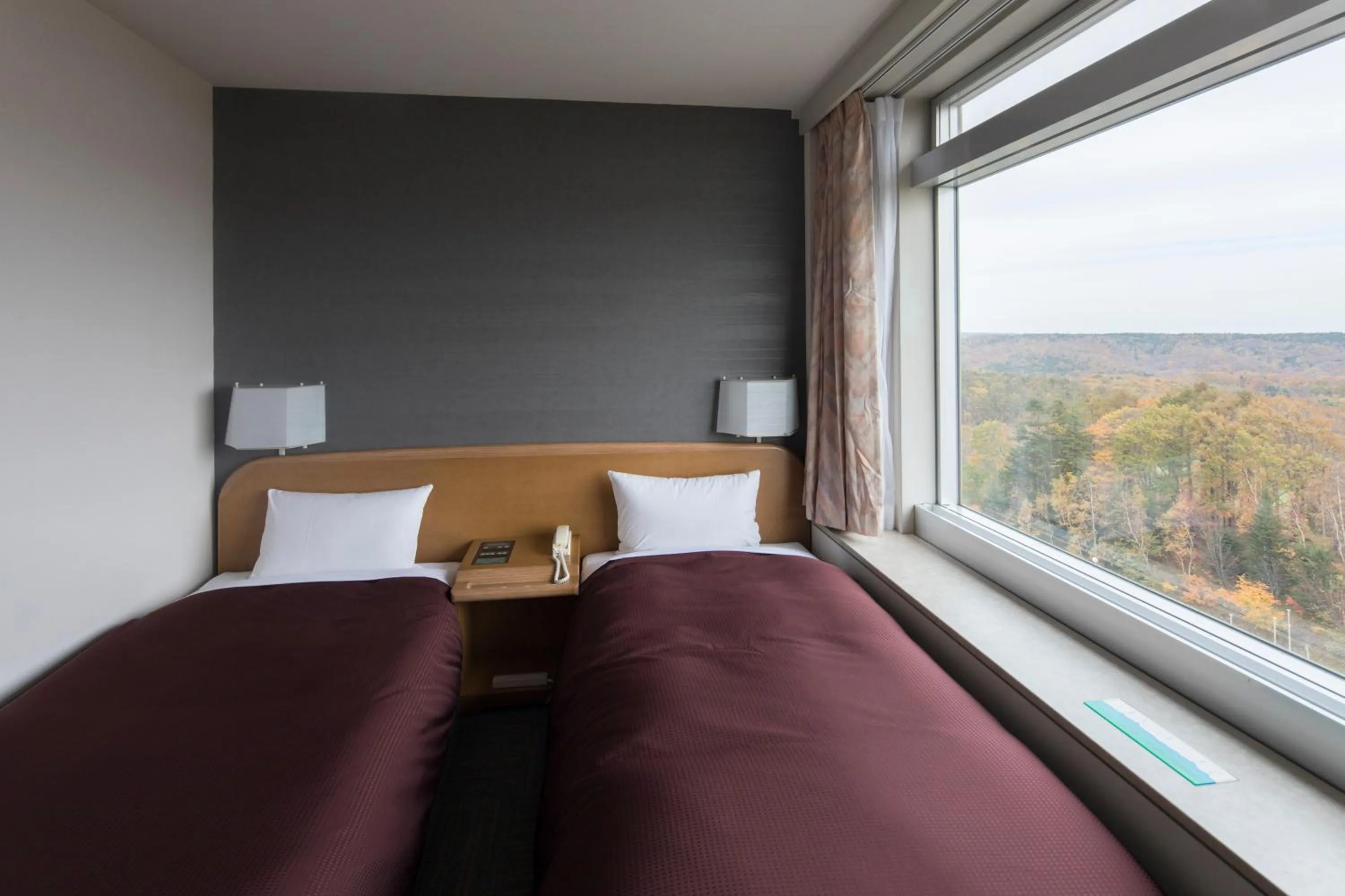 Photo of the whole room, Bed in Kitahiroshima Classe Hotel